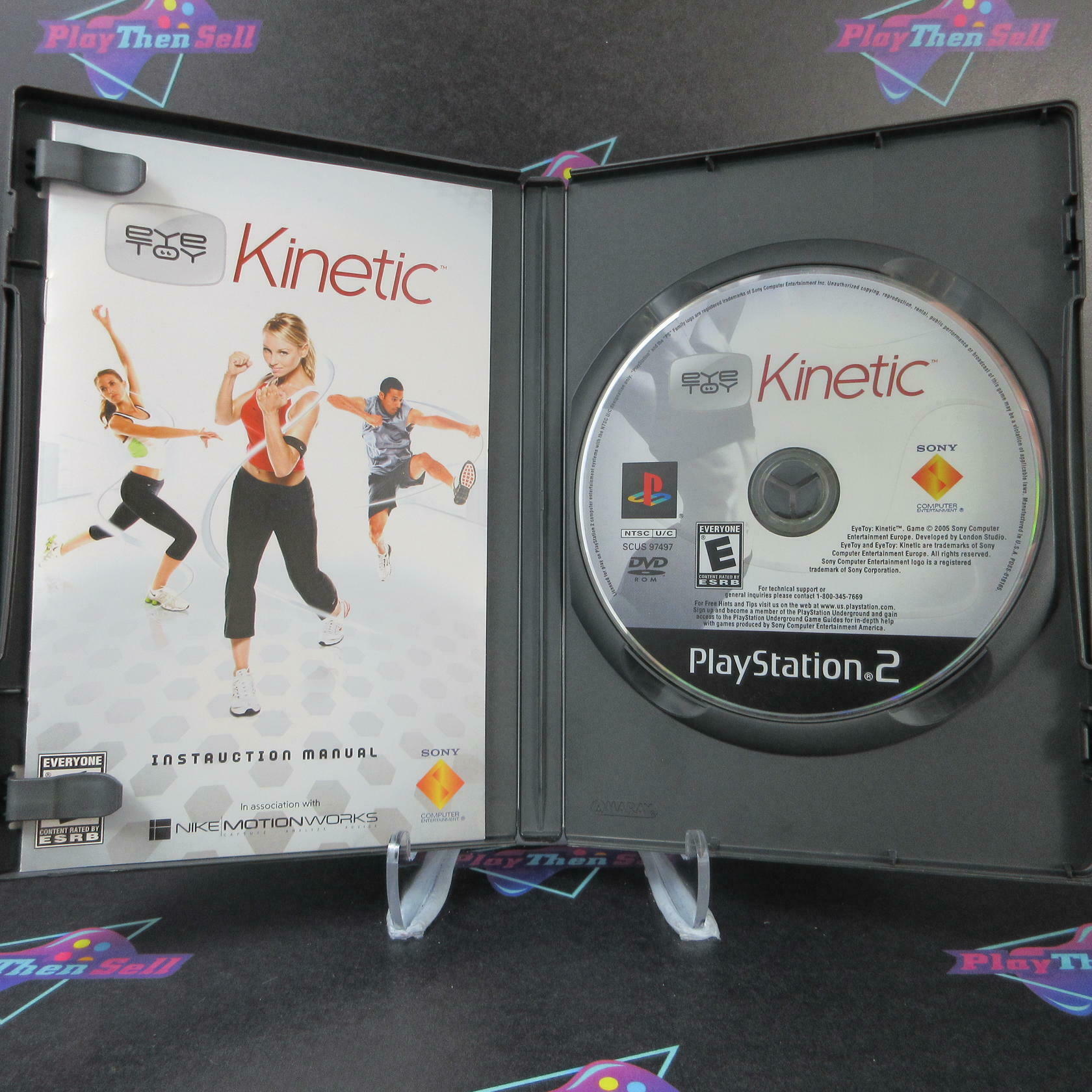 EyeToy Kinetic PS2 PlayStation 2 Complete - Excellent