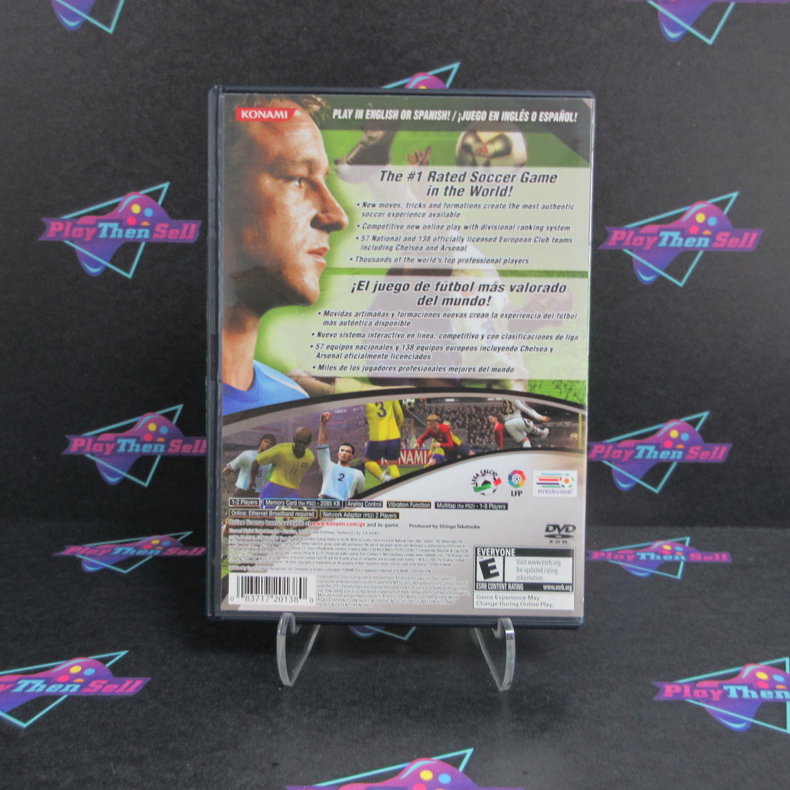 World Soccer Winning Eleven 9 International PS2 PlayStation 2 CIB - Excellent