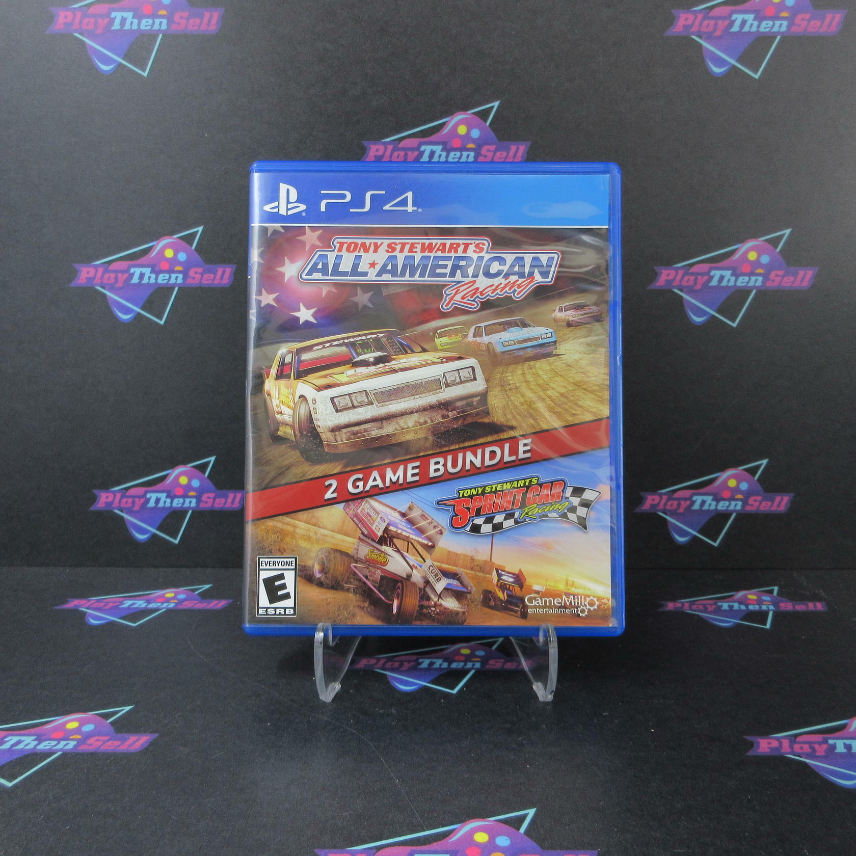Tony Stewart's All American Racing Bundle PS4 PlayStation 4 Complete - Refurbished
