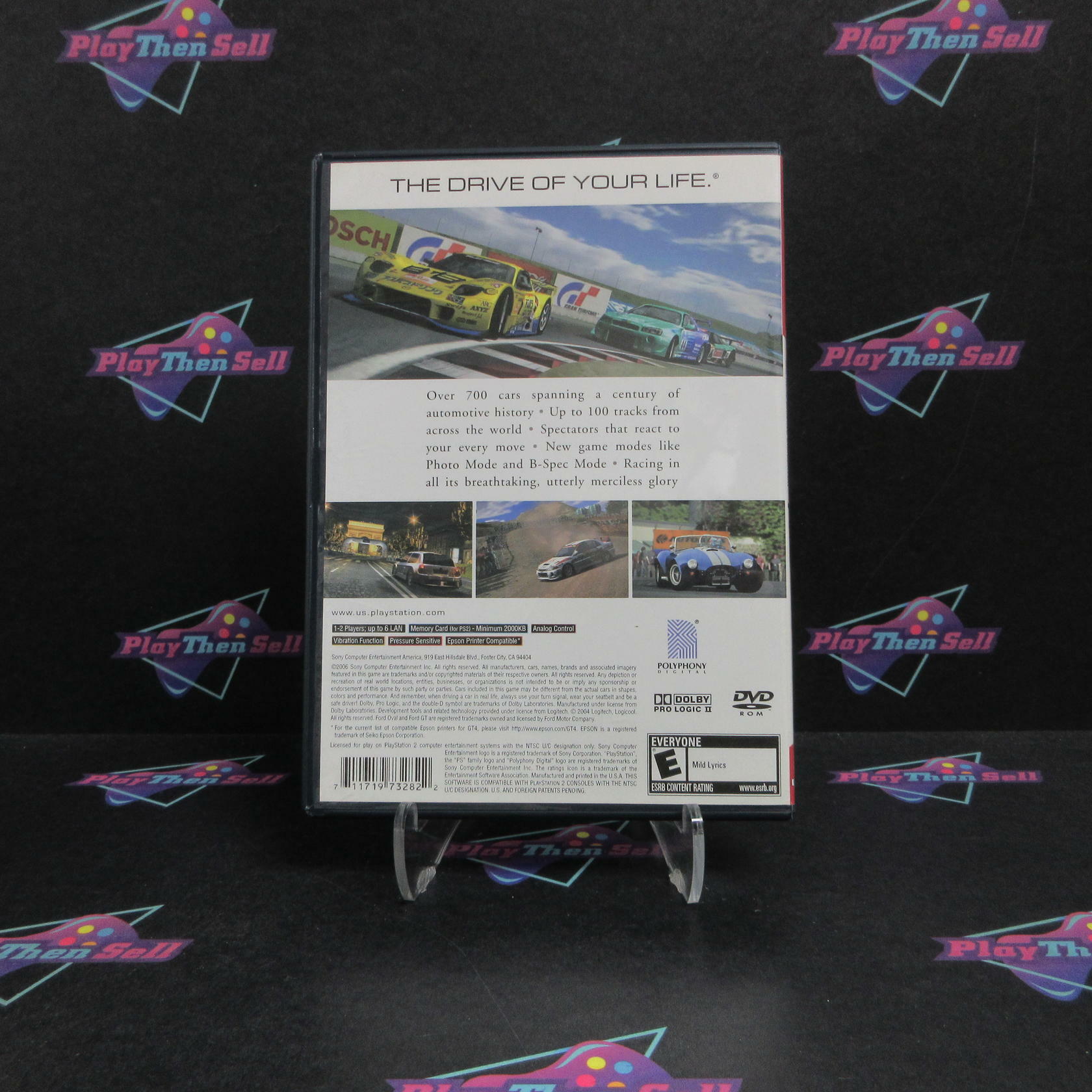Gran Turismo 4 PS2 PlayStation 2 GH DD/MD Complete CIB - Very Good