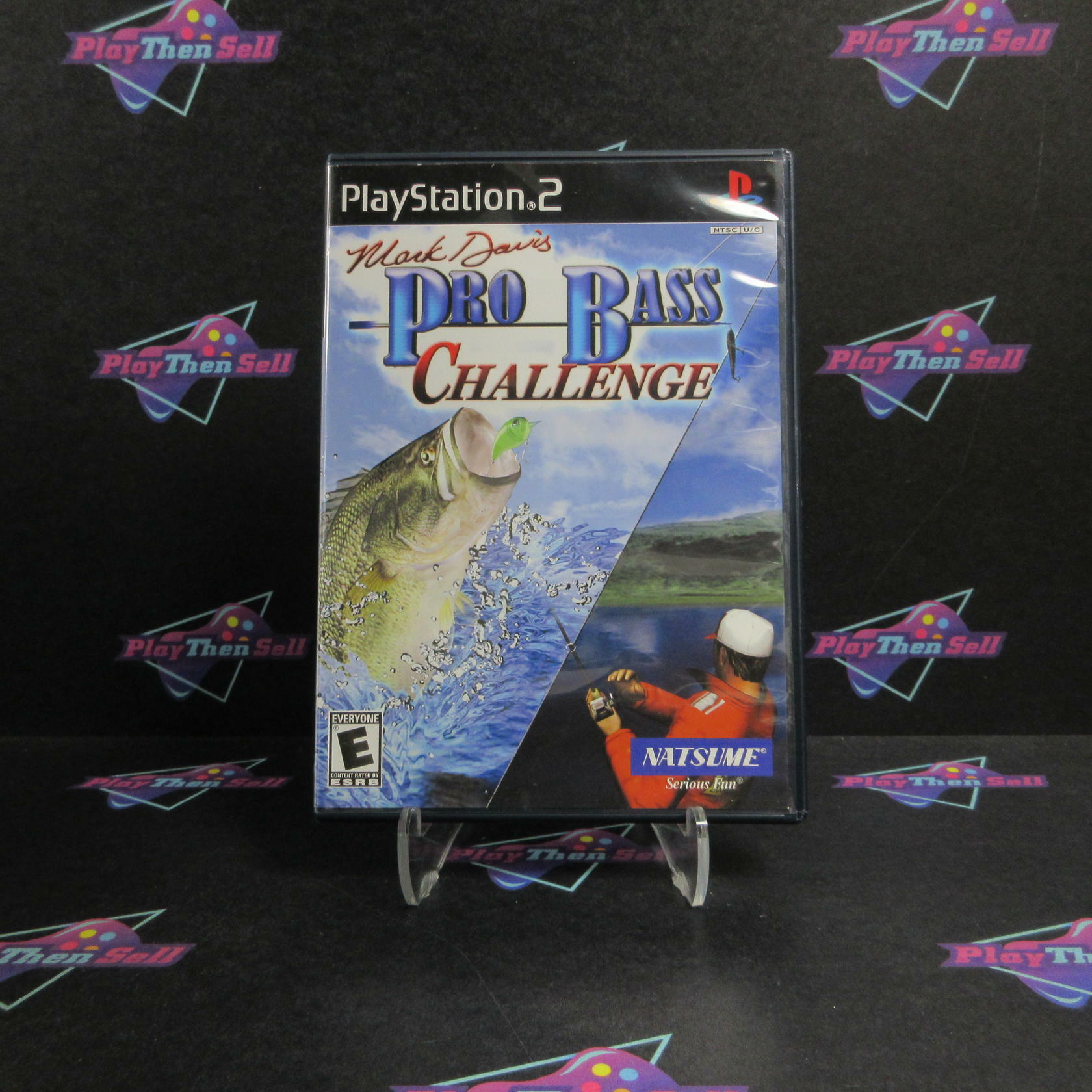 Mark Davis Pro Bass Challenge PS2 PlayStation 2 + Reg Card Complete - Excellent
