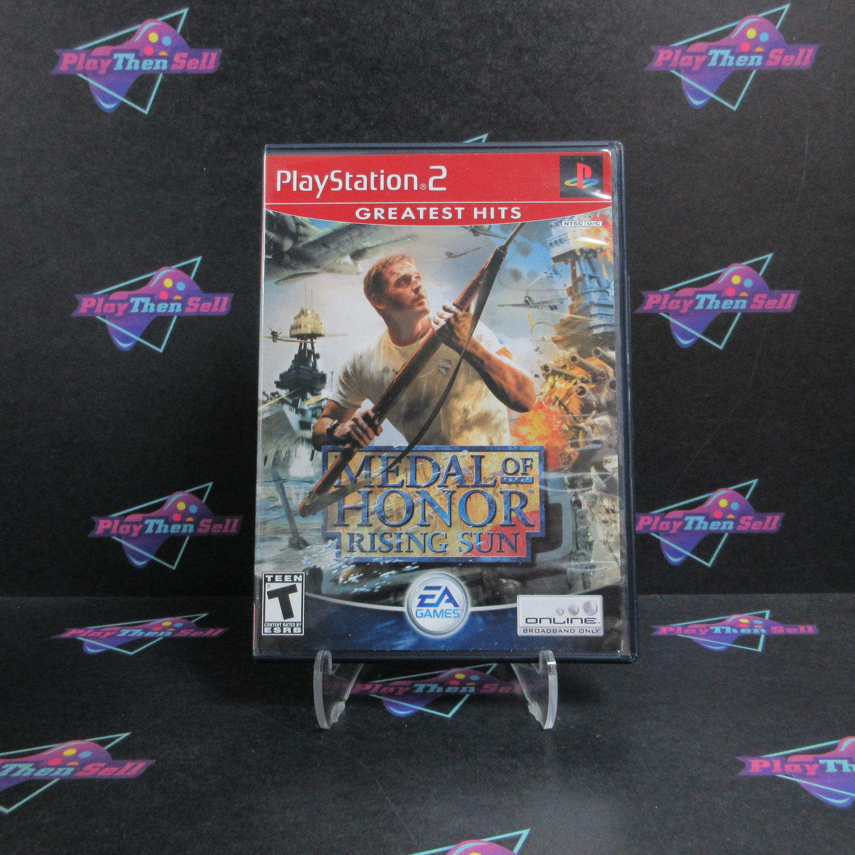 Medal of Honor Rising Sun PS2 PlayStation 2 GH Complete - Excellent
