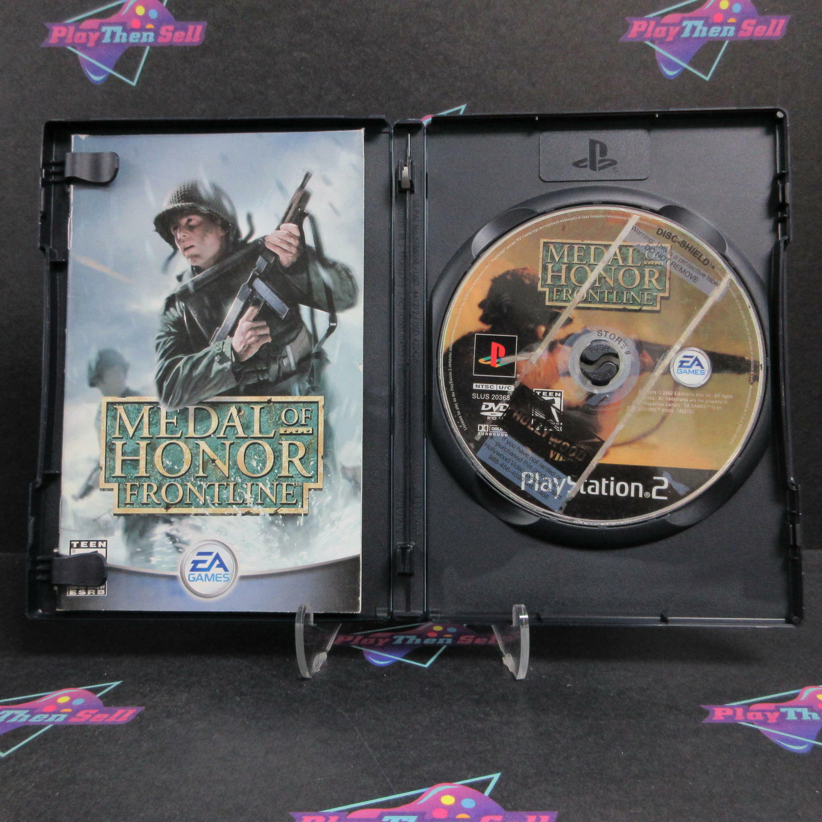 Medal of Honor Frontline PS2 PlayStation 2 DD Complete - Very Good
