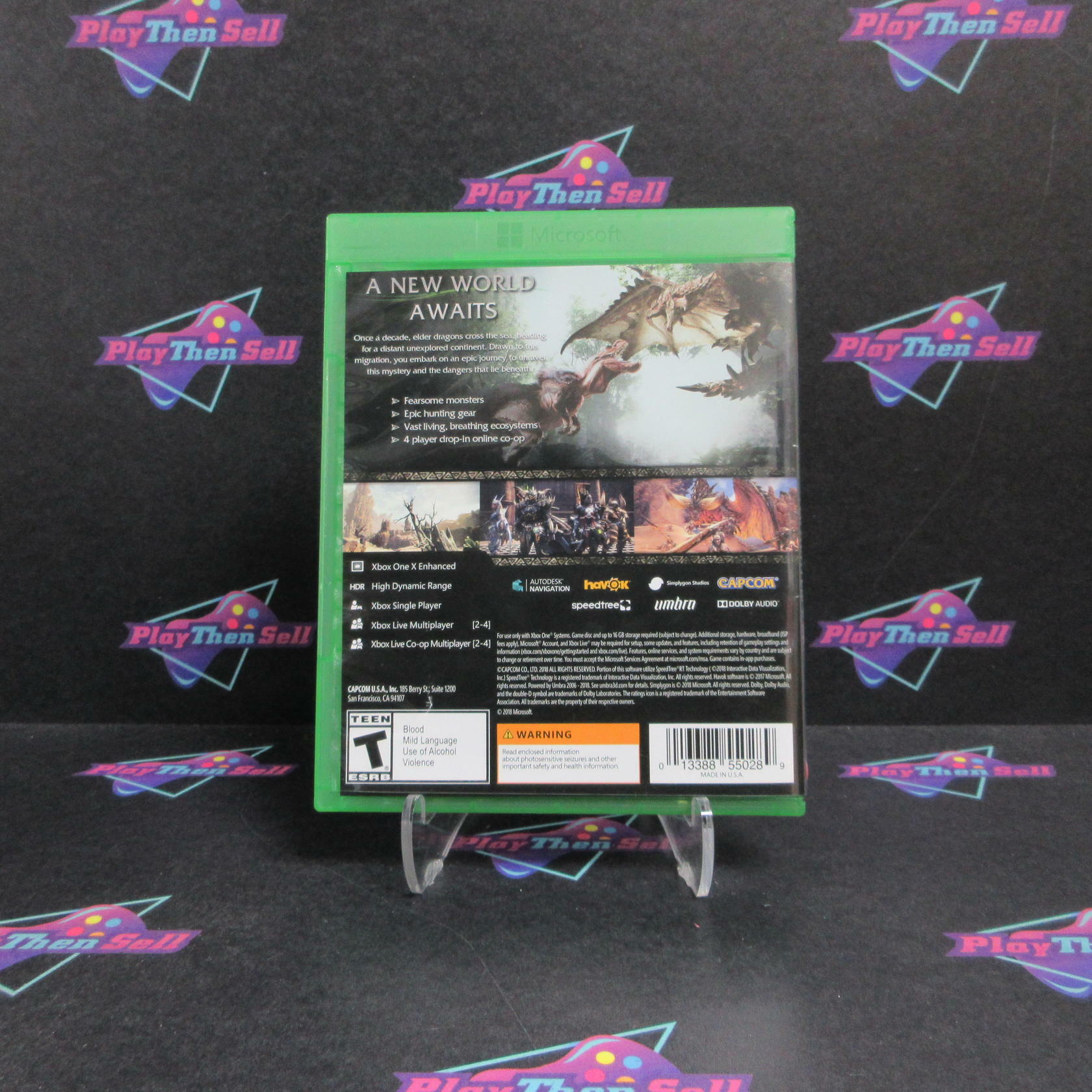 Monster Hunter World Xbox One AD - Very Good