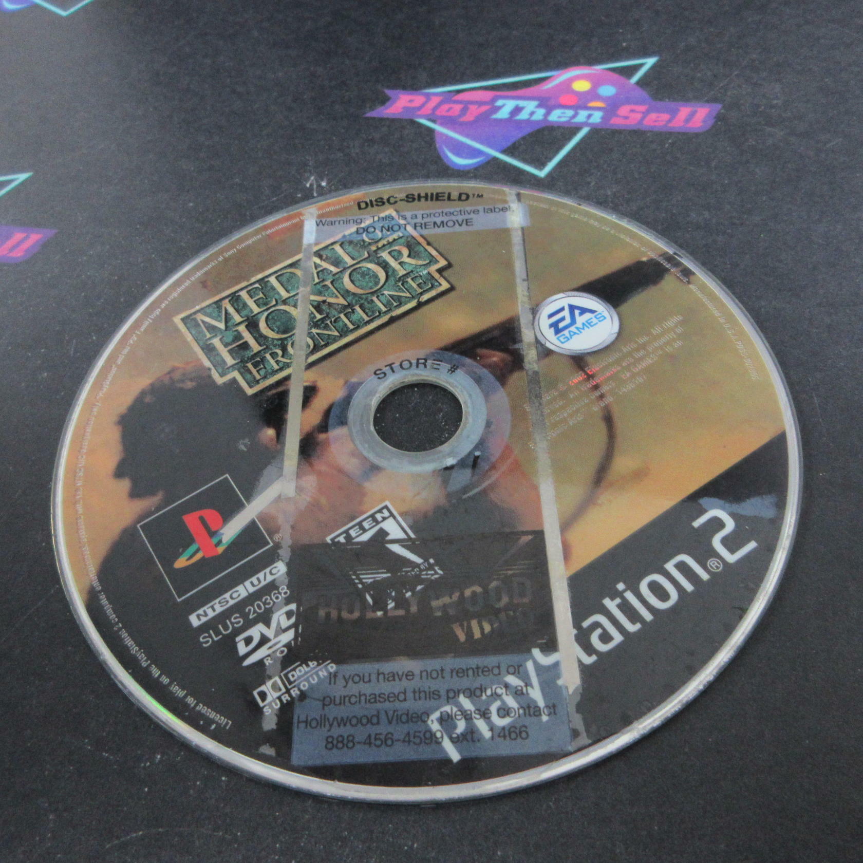 Medal of Honor Frontline PS2 PlayStation 2 DD Complete - Very Good