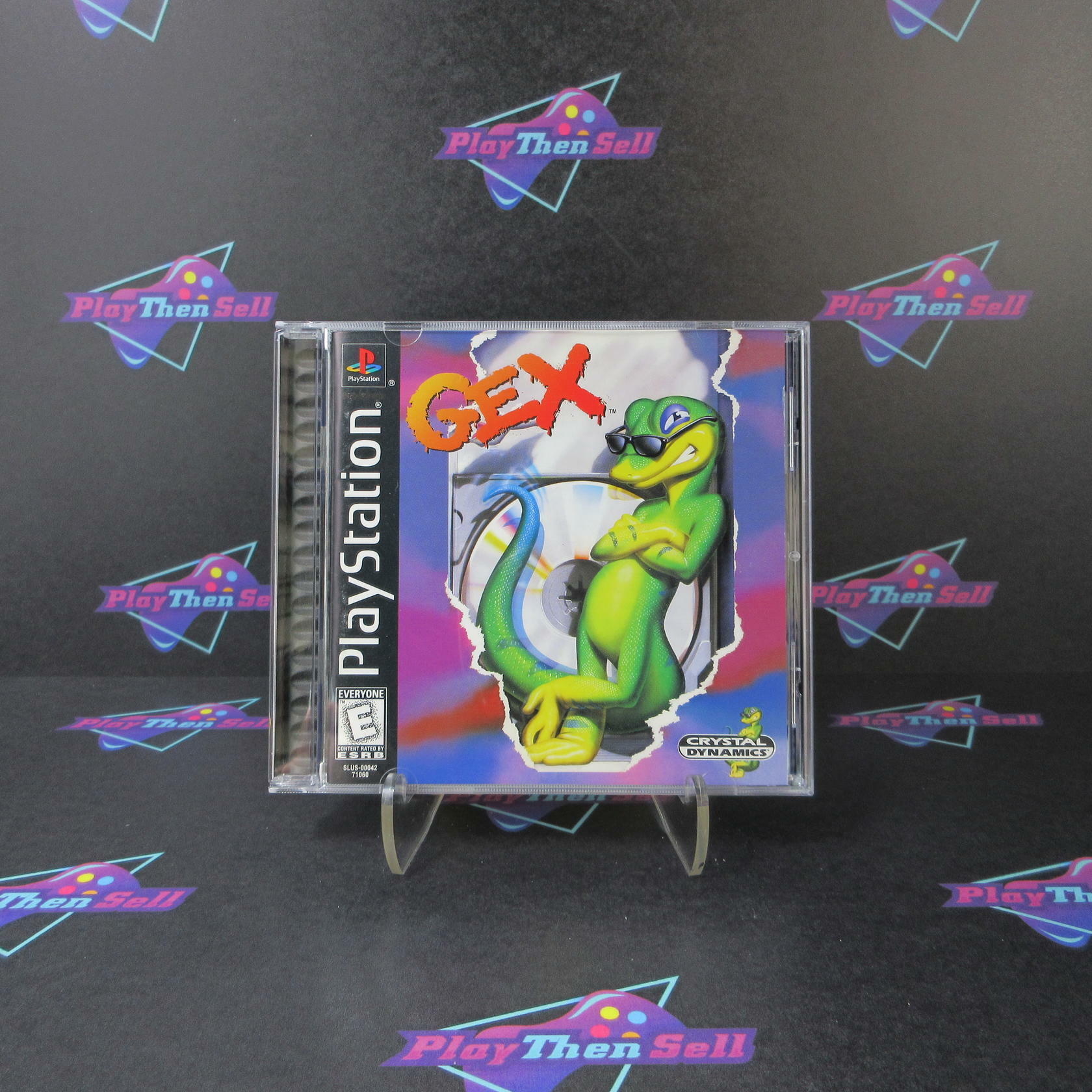Gex PS1 PlayStation 1 + Reg Card Complete - Refurbished