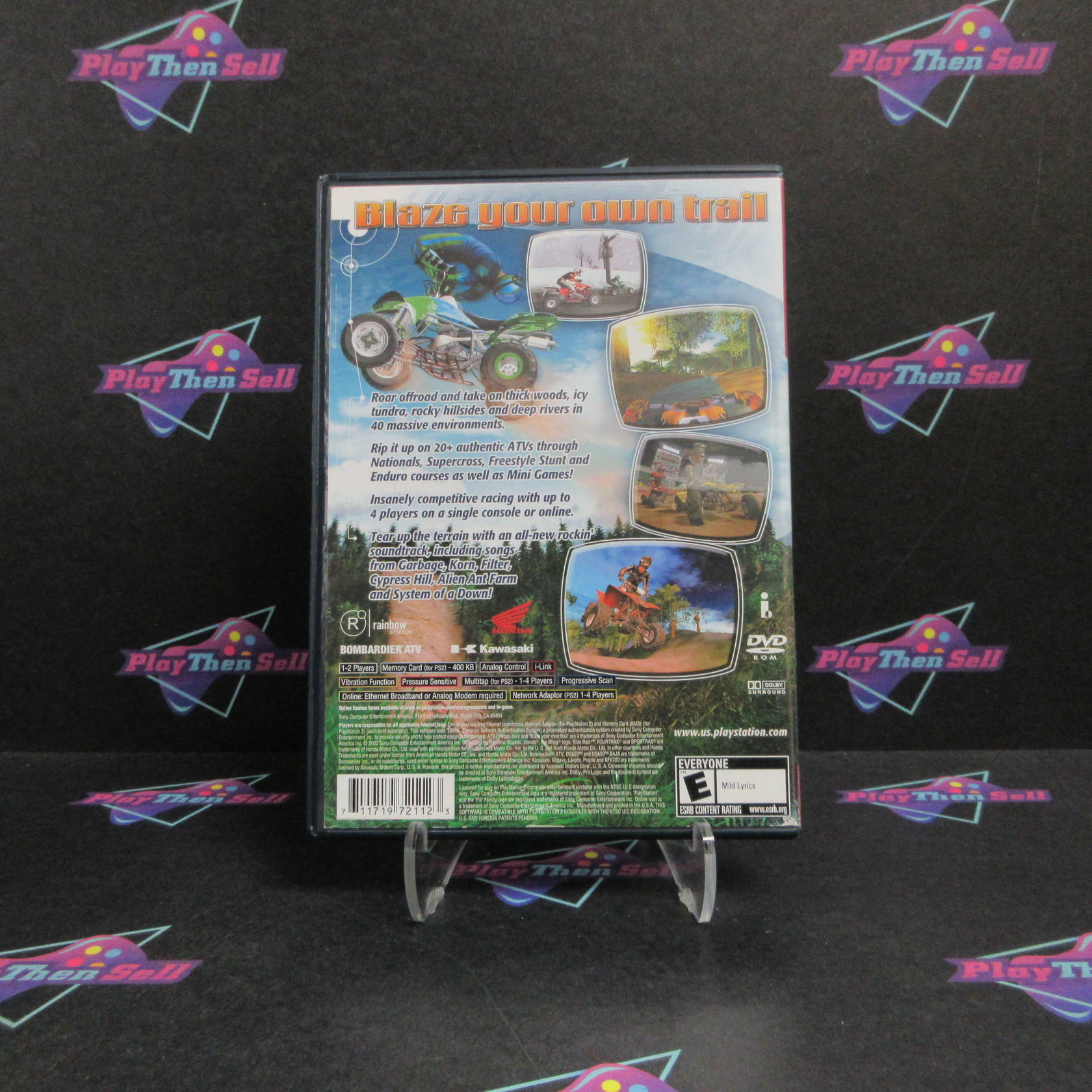 ATV Offroad Fury 2 PS2 PlayStation 2 GH + Reg Card Complete - Excellent