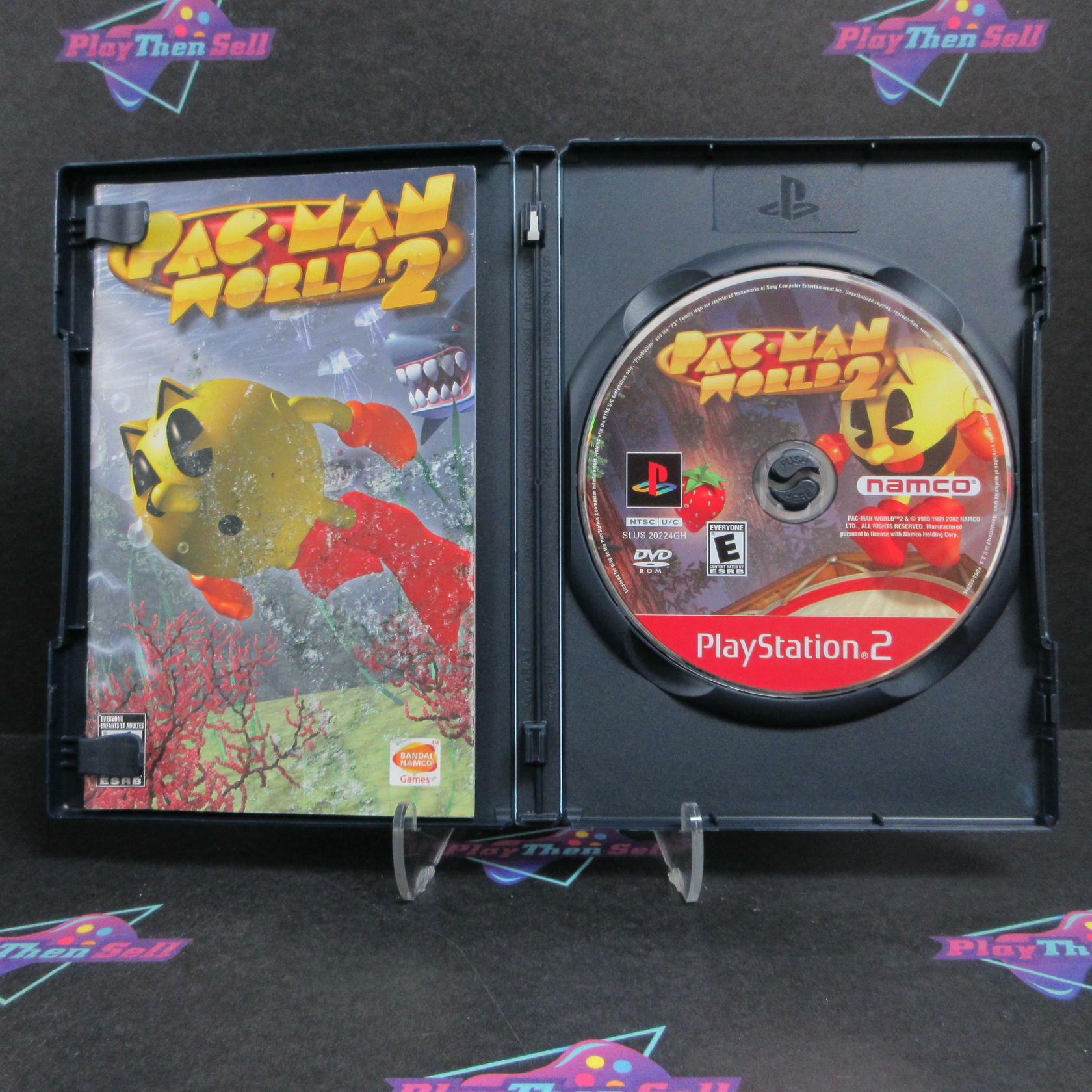 Pac Man World 2 PS2 PlayStation 2 GH MD Complete CIB - Very Good