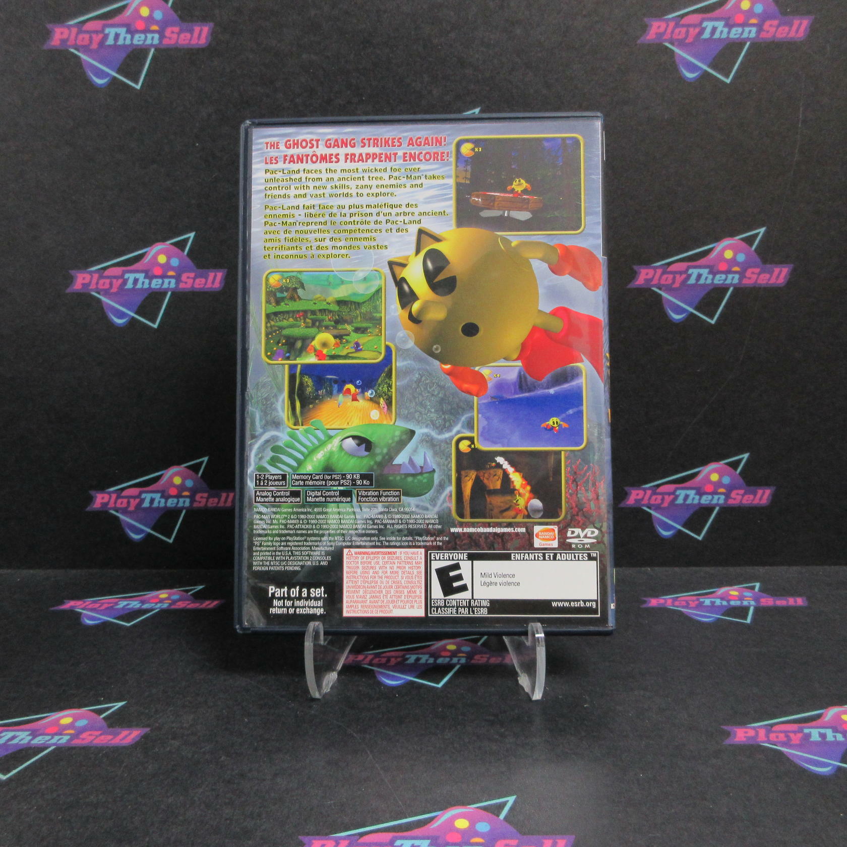 Pac Man World 2 PS2 PlayStation 2 GH Disc MD Complete CIB - Very Good