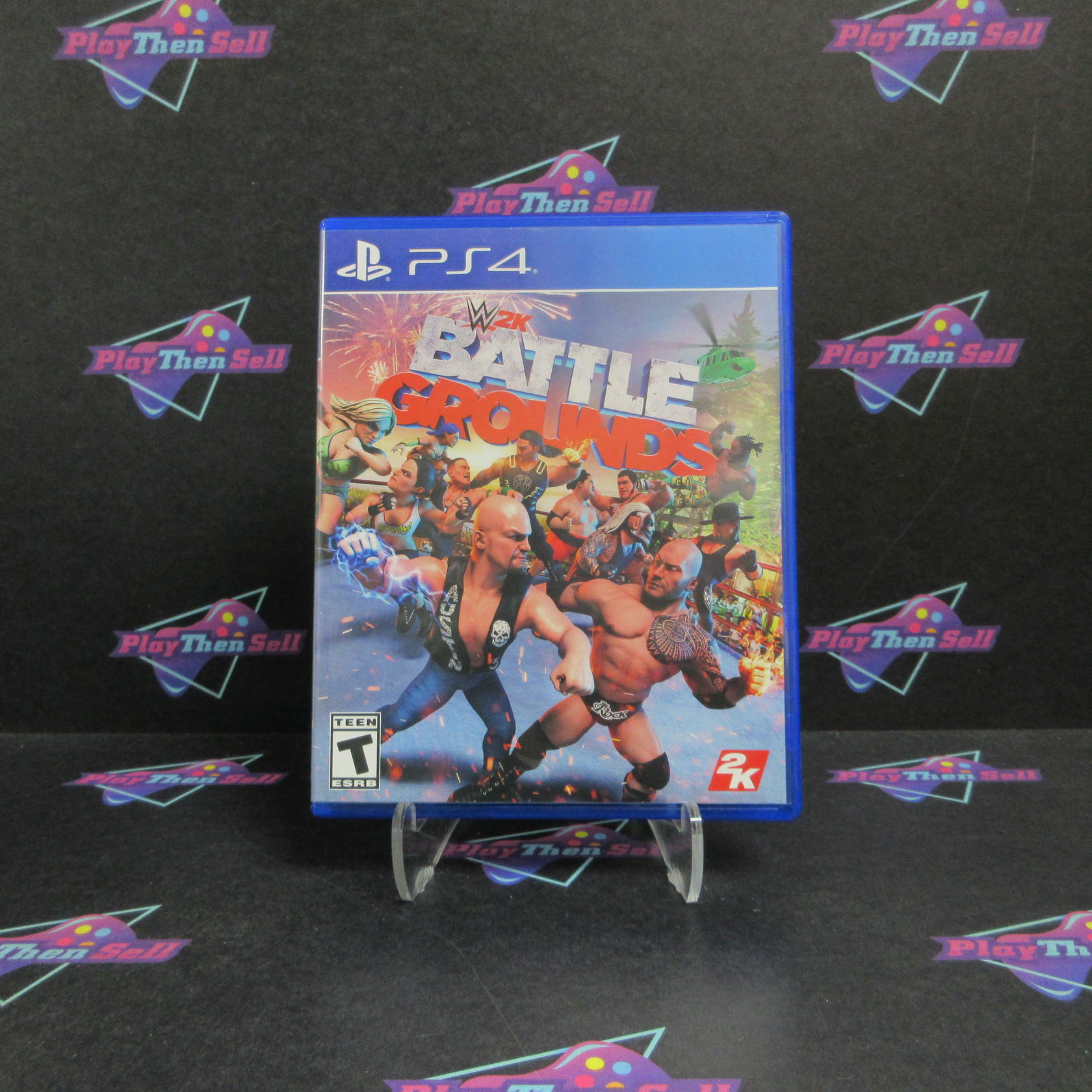 WWE 2K Games Battlegrounds PS4 PlayStation 4 Complete - Refurbished