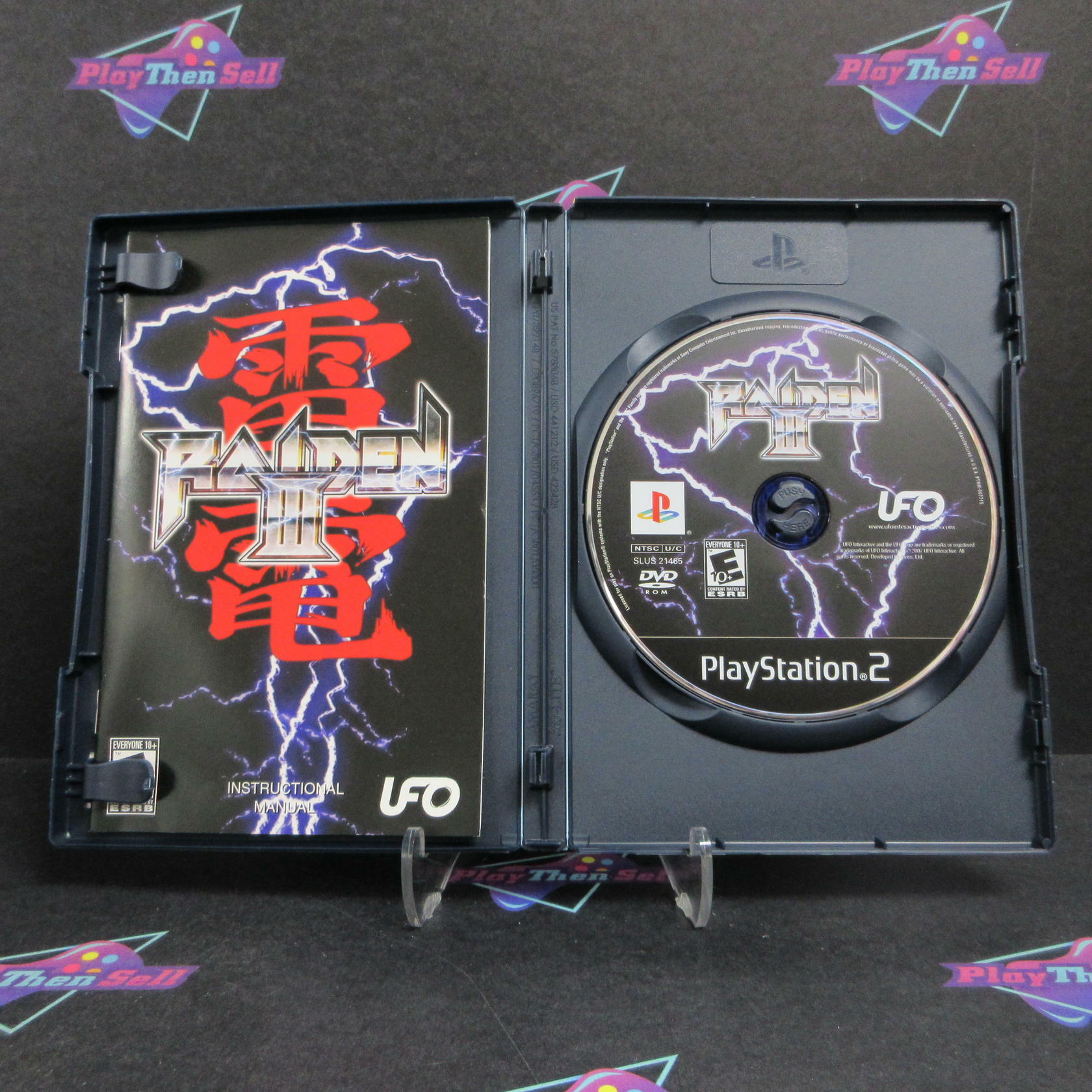 Raiden 3 PS2 PlayStation 2 Complete - Excellent