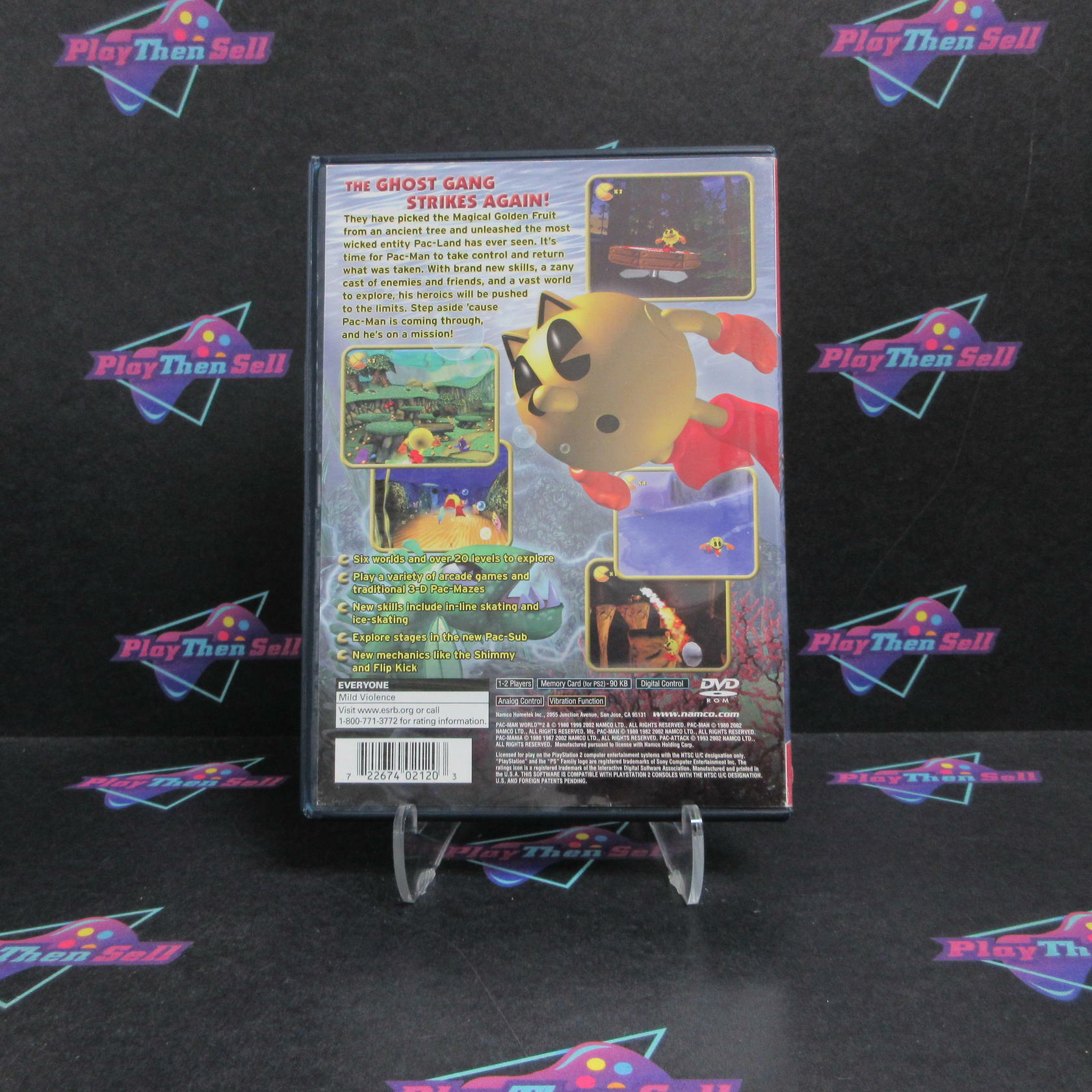 Pac Man World 2 PS2 PlayStation 2 GH MD Complete CIB - Very Good