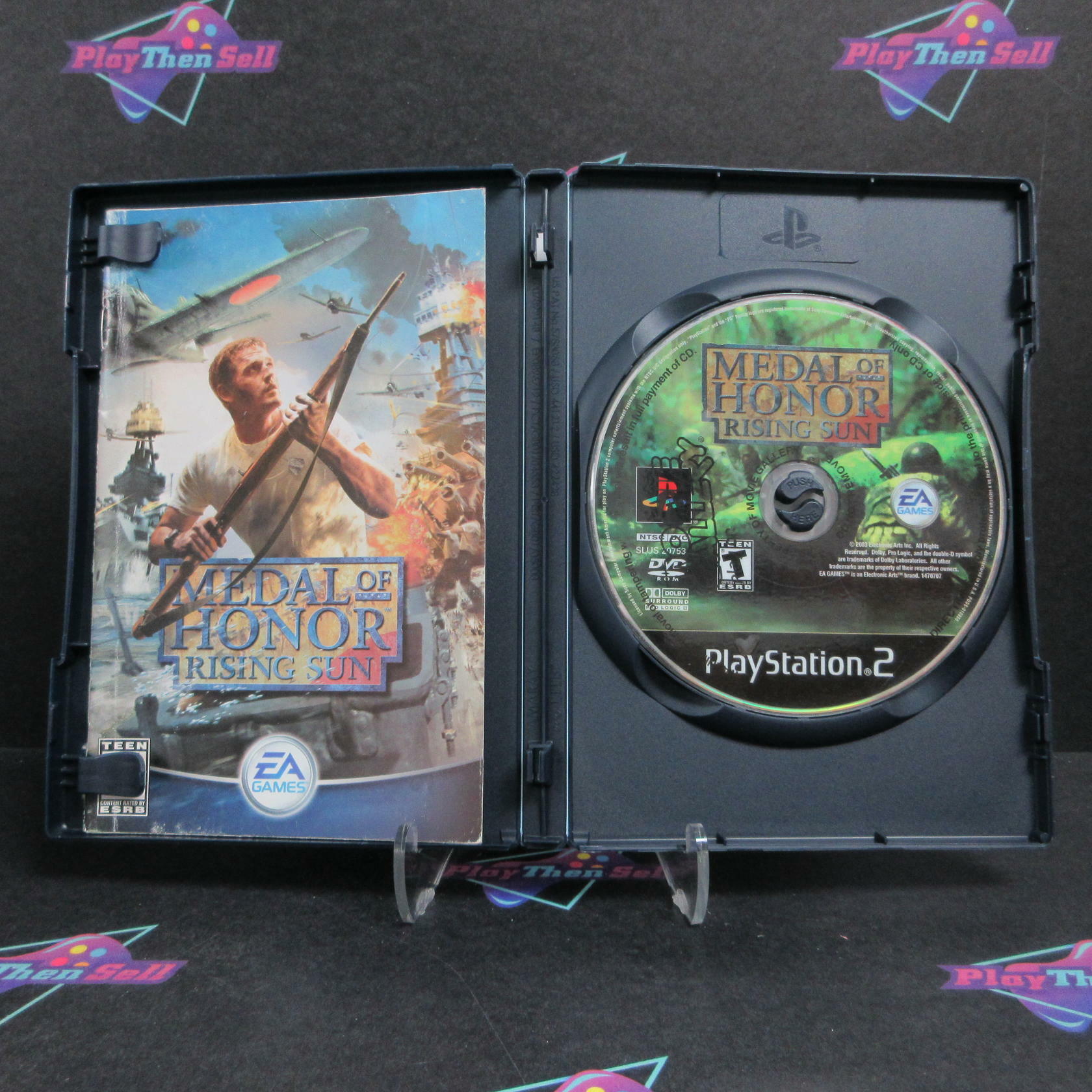 Medal of Honor Rising Sun PS2 PlayStation 2 Complete - Very Good