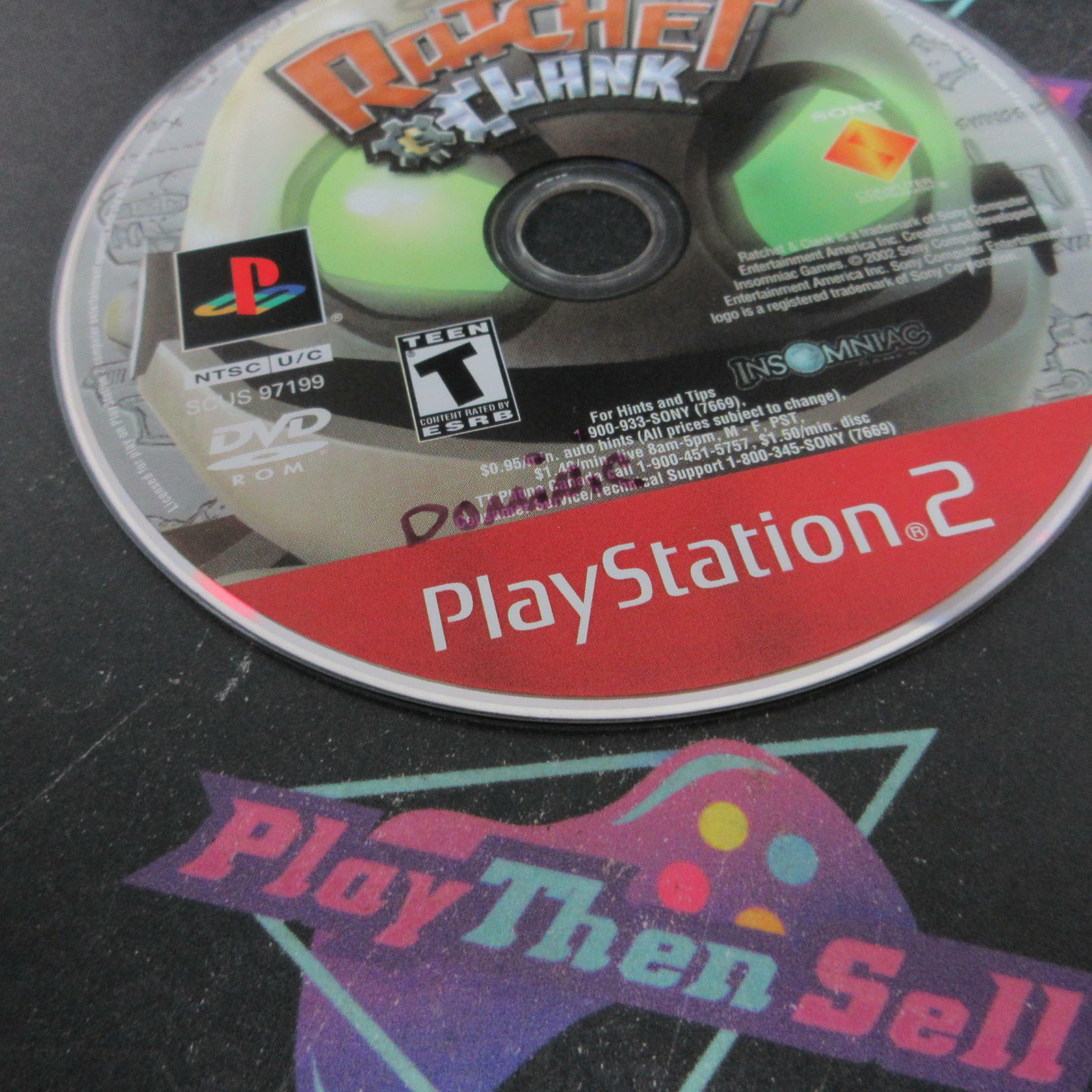 Ratchet & Clank Up Your Arsenal PS2 PlayStation 2 GH Complete - Very Good