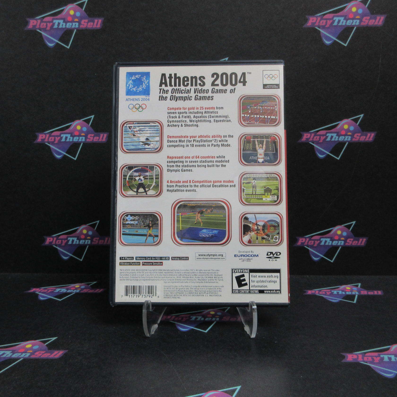 Athens 2004 PS2 PlayStation 2 Complete - Very Good