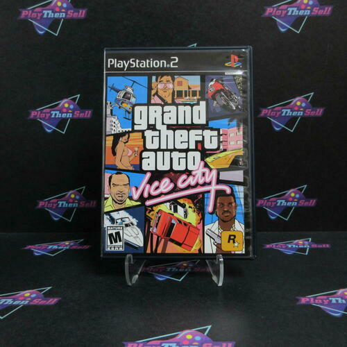 Grand Theft Auto Vice City PS2 PlayStation 2 Complete - Very Good