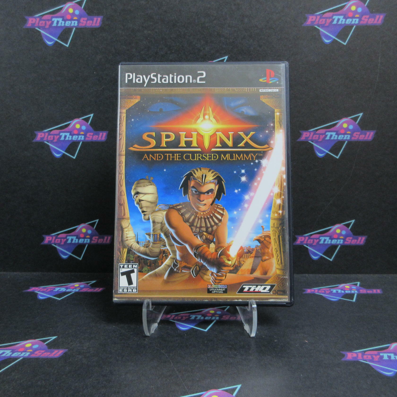 Sphinx and the Cursed Mummy PS2 PlayStation 2 Complete - Very Good