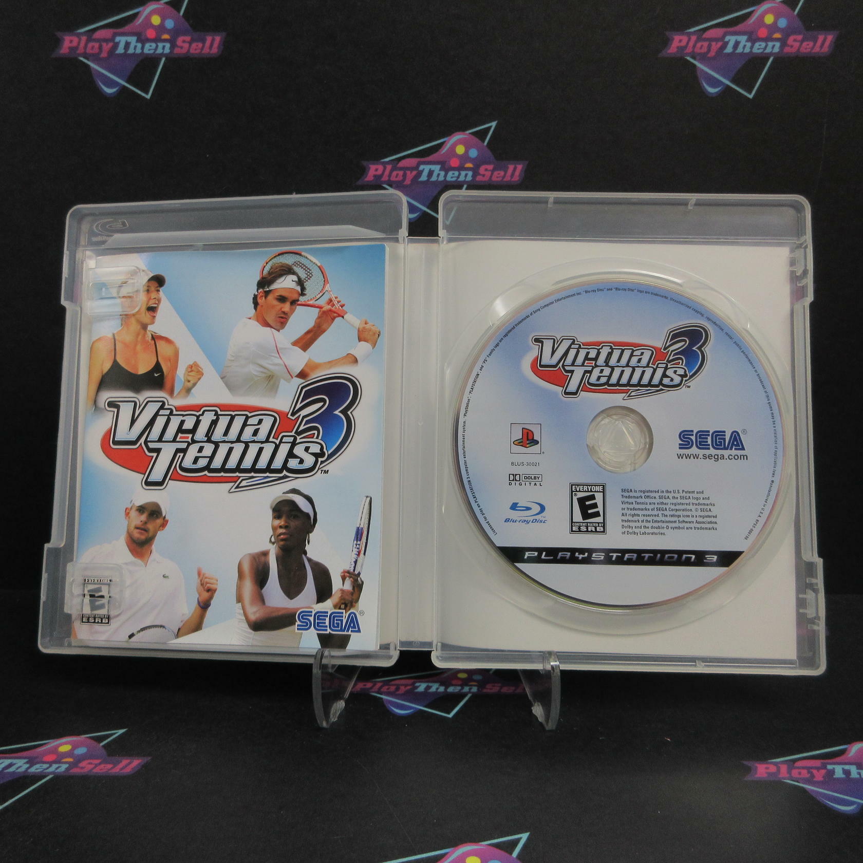Virtua Tennis 3 PS3 PlayStation 3 Complete - Very Good