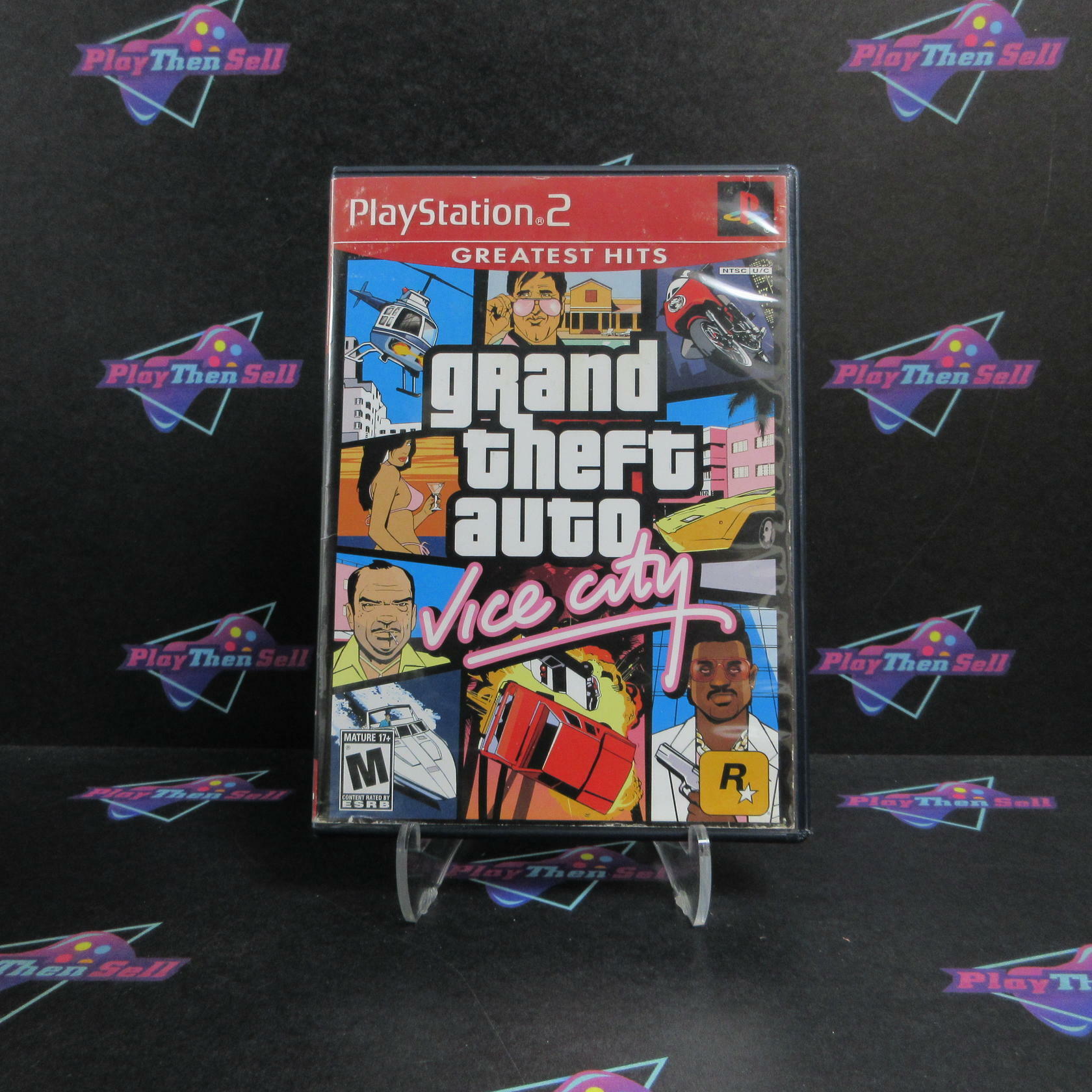 Grand Theft Auto Vice City PS2 PlayStation 2 GH Complete - Very Good