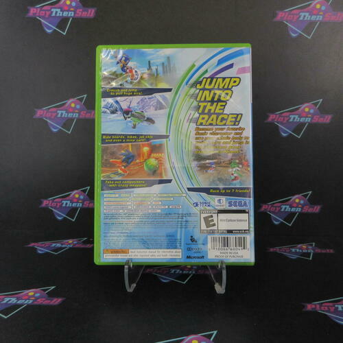 Sonic Free Riders Xbox 360 PH Disc Complete - Excellent