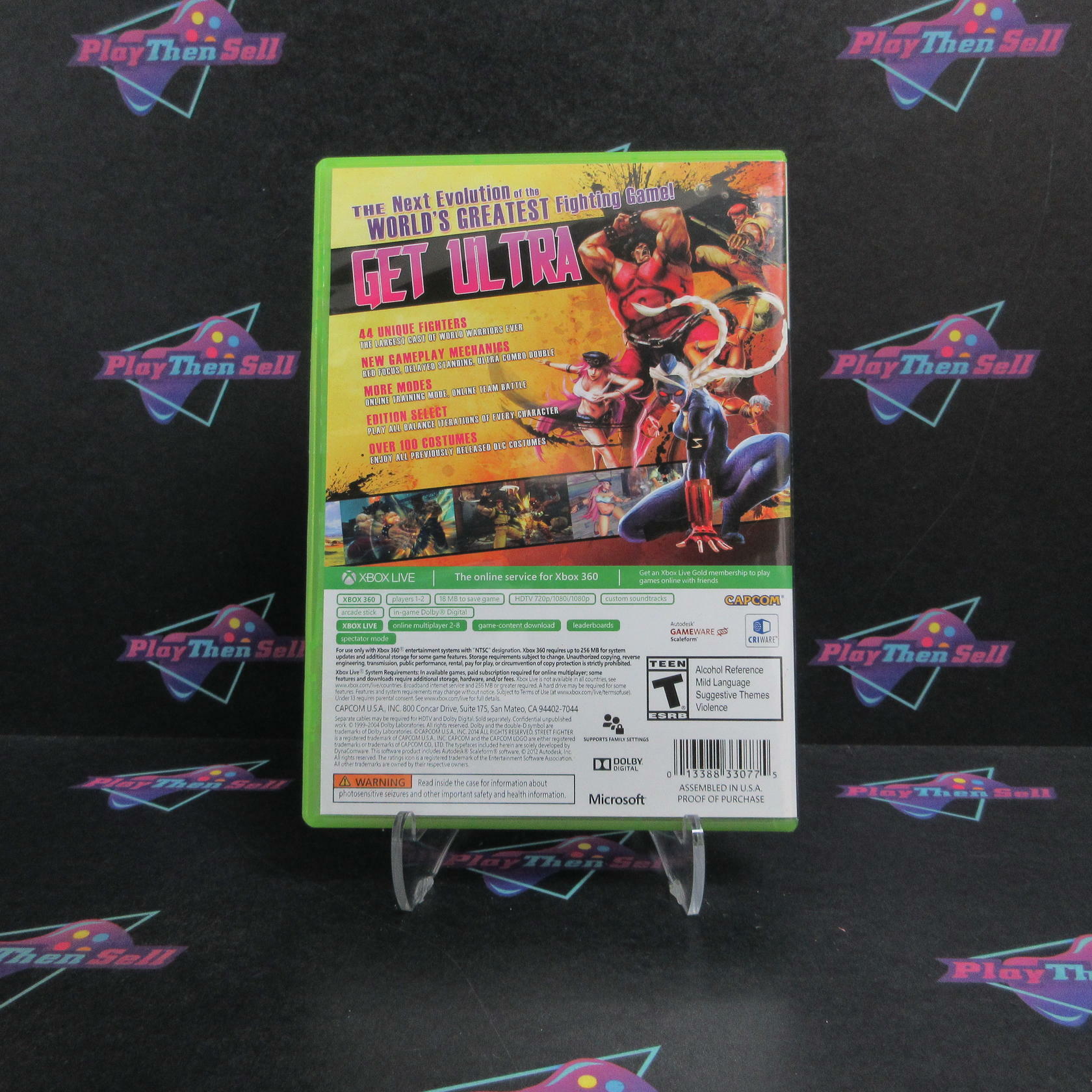 Ultra Street Fighter IV Xbox 360 Complete - Excellent
