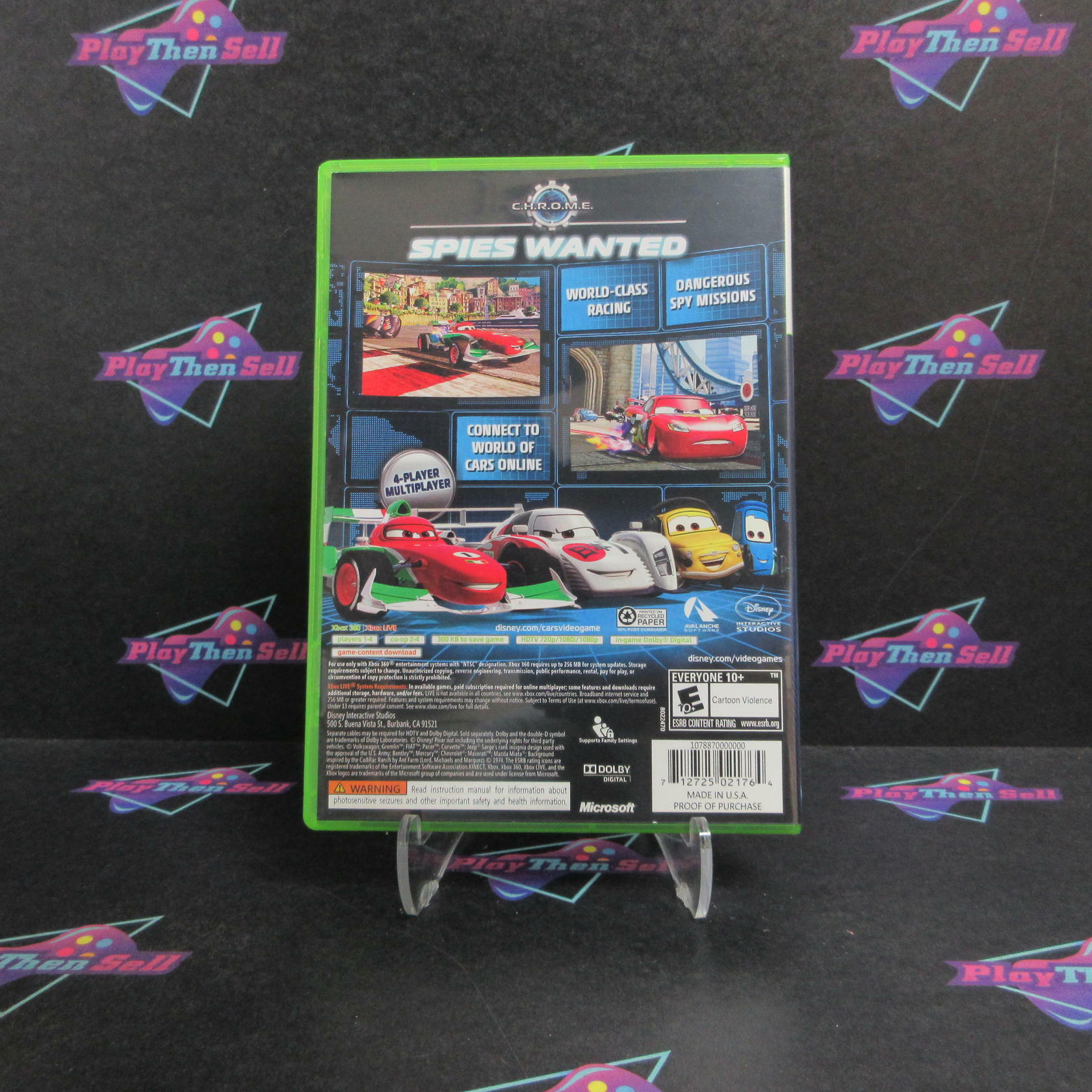 Cars 2 The Video Game Xbox 360 Complete - Excellent
