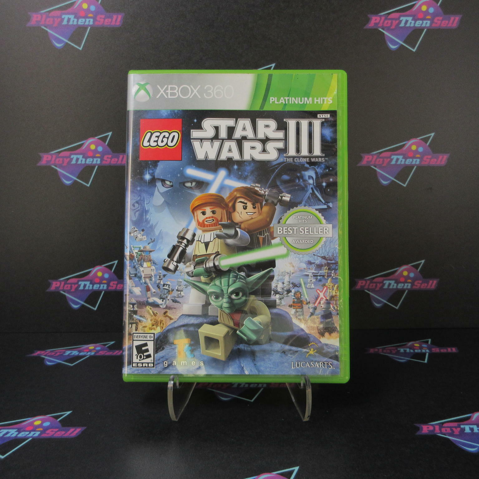 LEGO Star Wars 3 The Clone Wars Xbox 360 PH Complete - Excellent