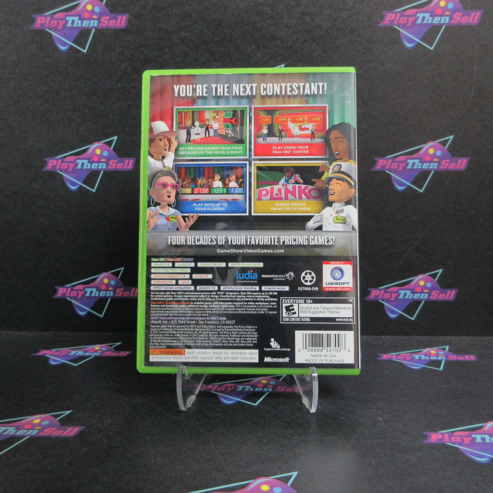 The Price Is Right Decades Xbox 360 Complete - Excellent