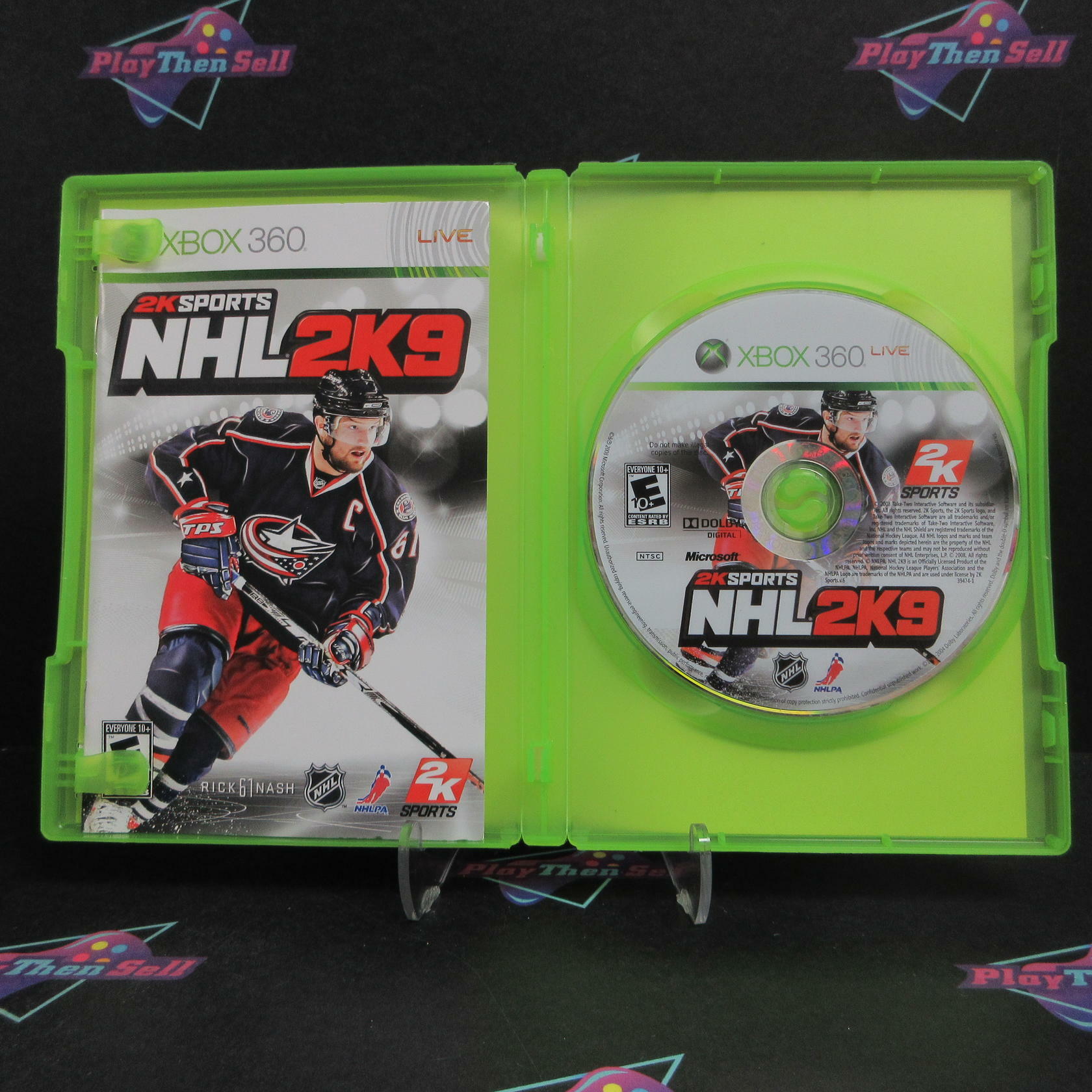 NHL 2K9 Xbox 360 Complete - Very Good
