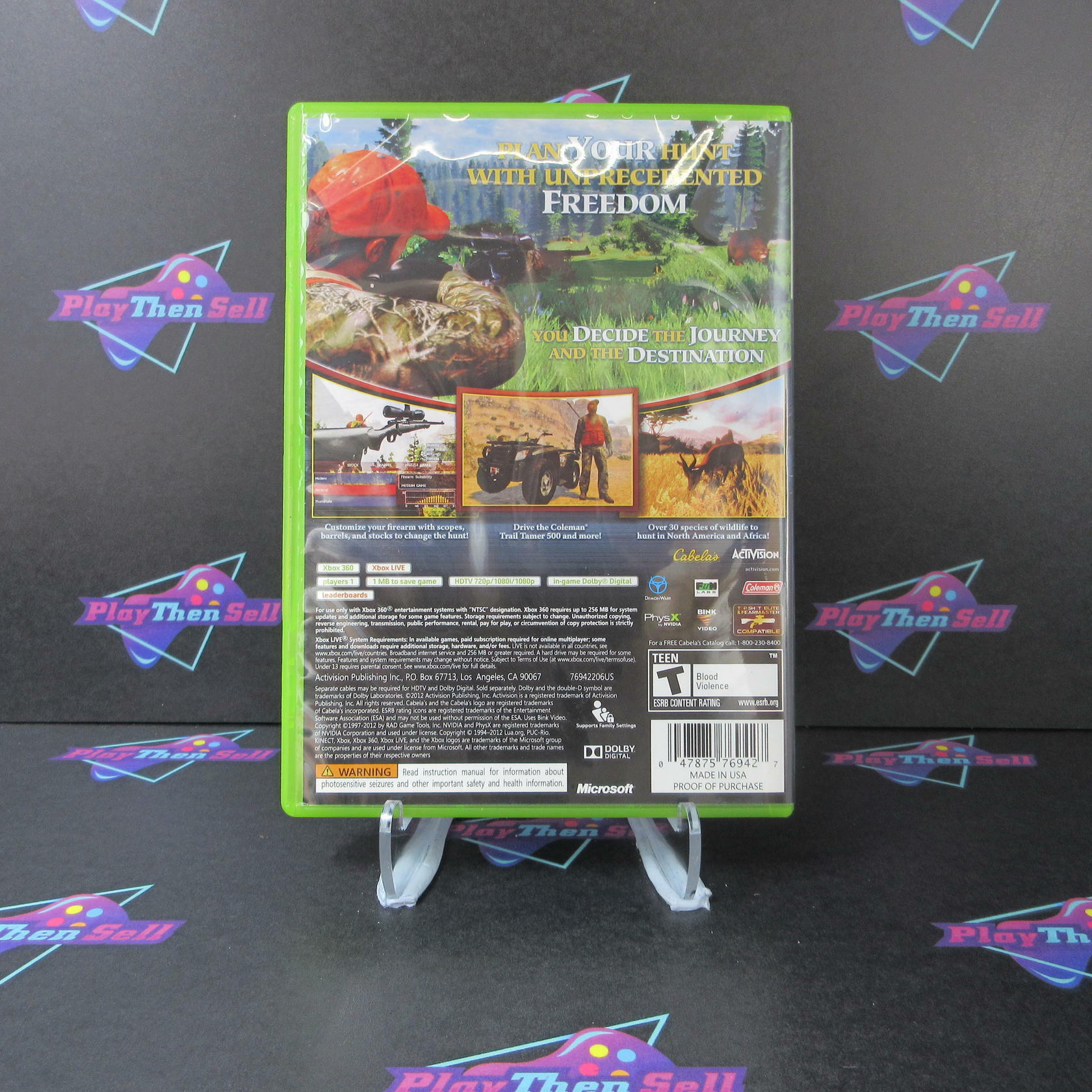 Cabela's Hunting Expeditions Xbox 360 Complete - Excellent