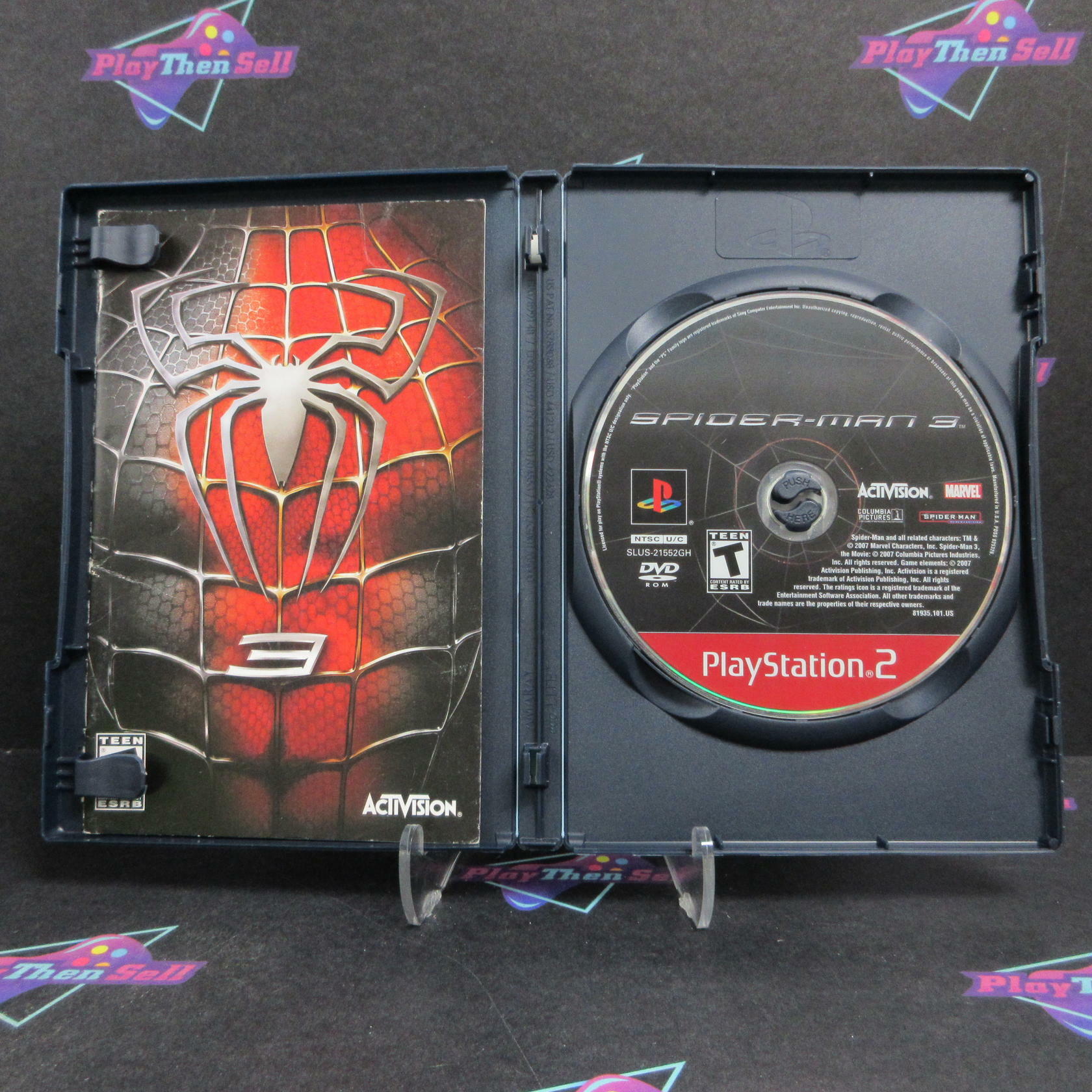 Spider-Man 3 PS2 PlayStation 2 GH Disc Complete - Very Good