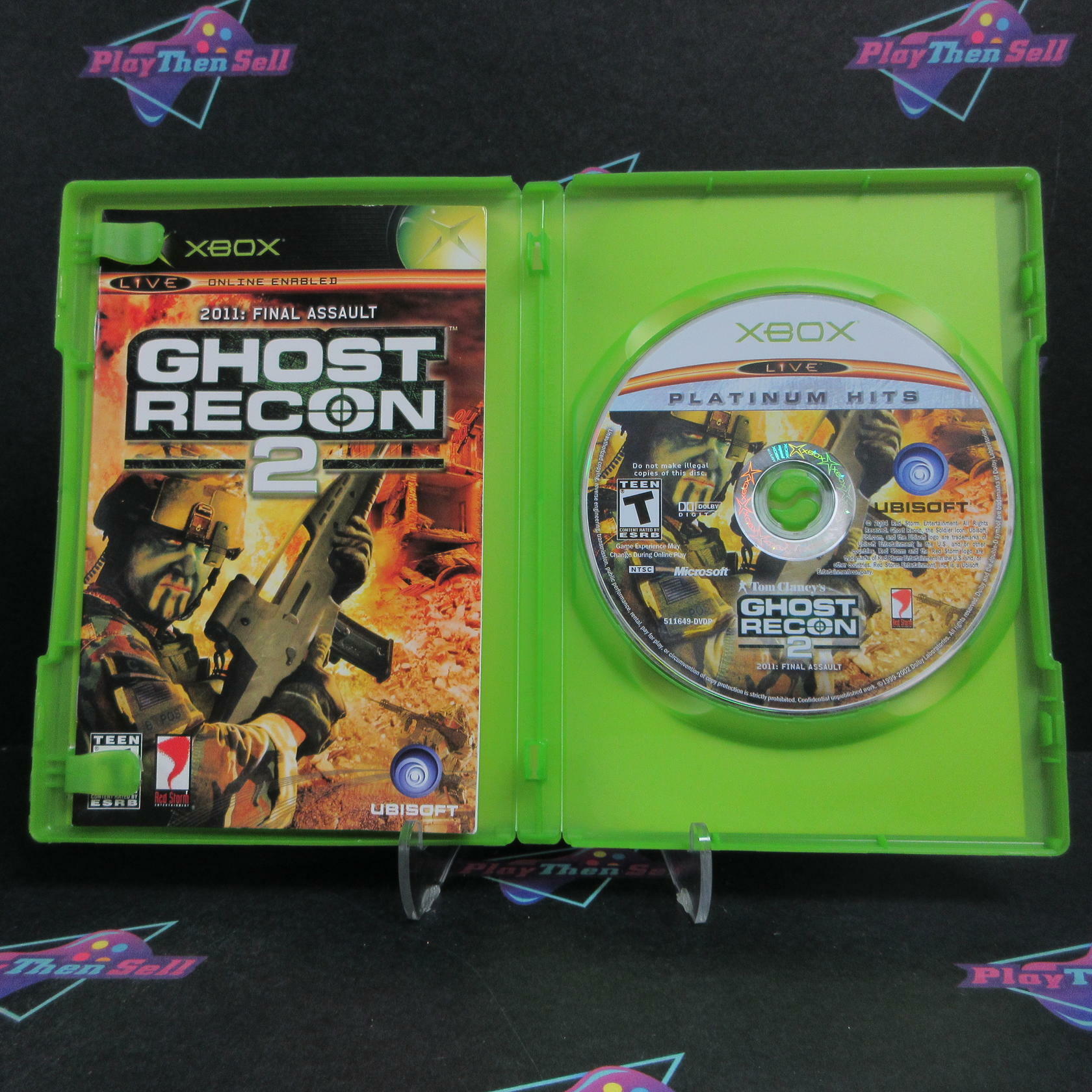 Tom Clancy's Ghost Recon 2 2011 Final Assault Xbox PH CIB - Very Good