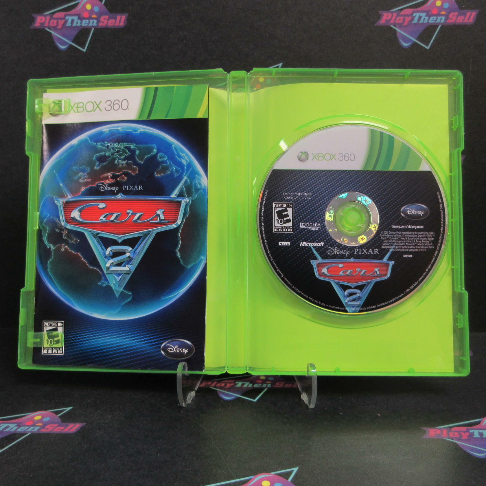 Cars 2 The Video Game Xbox 360 Complete - Excellent