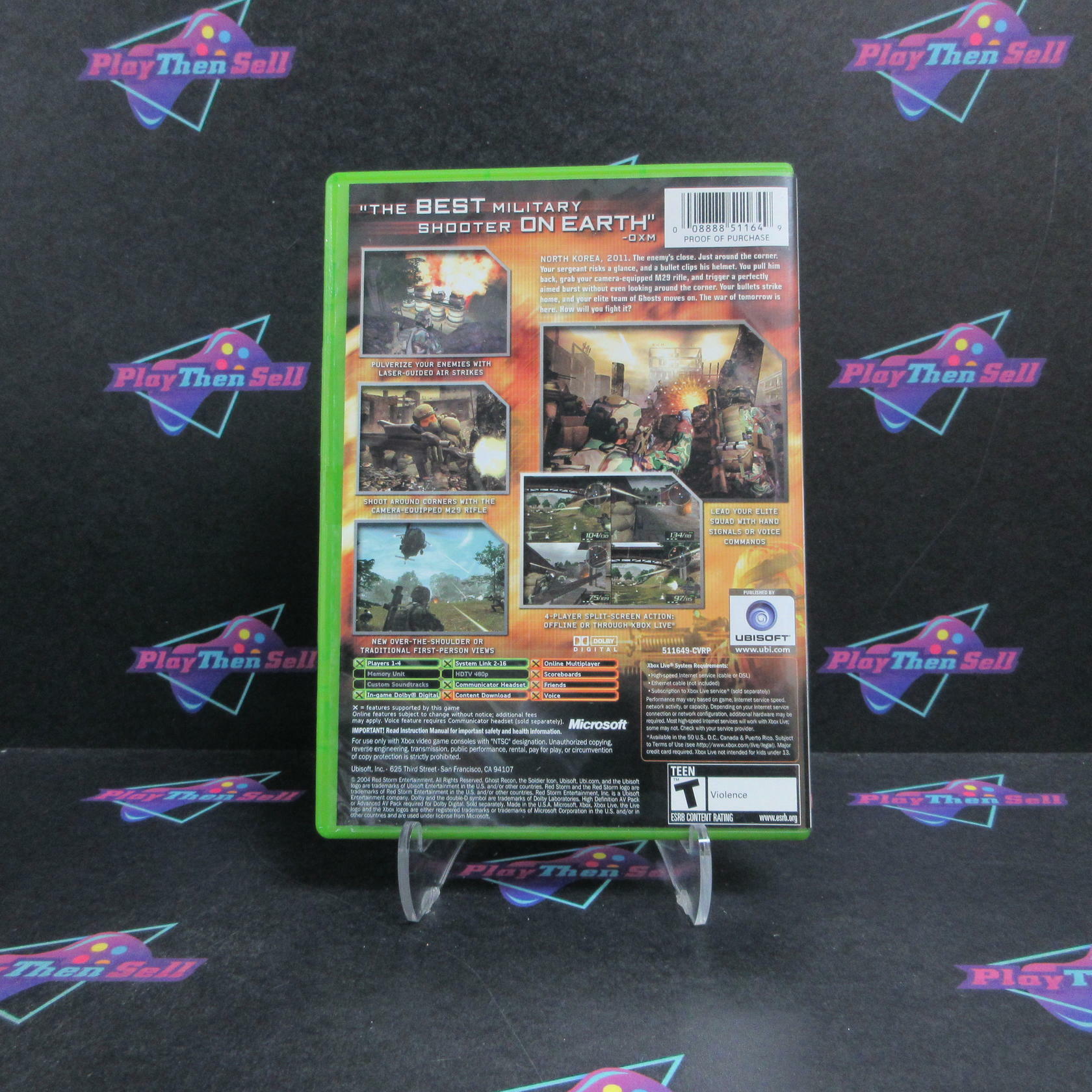Tom Clancy's Ghost Recon 2 2011 Final Assault Xbox PH CIB - Very Good