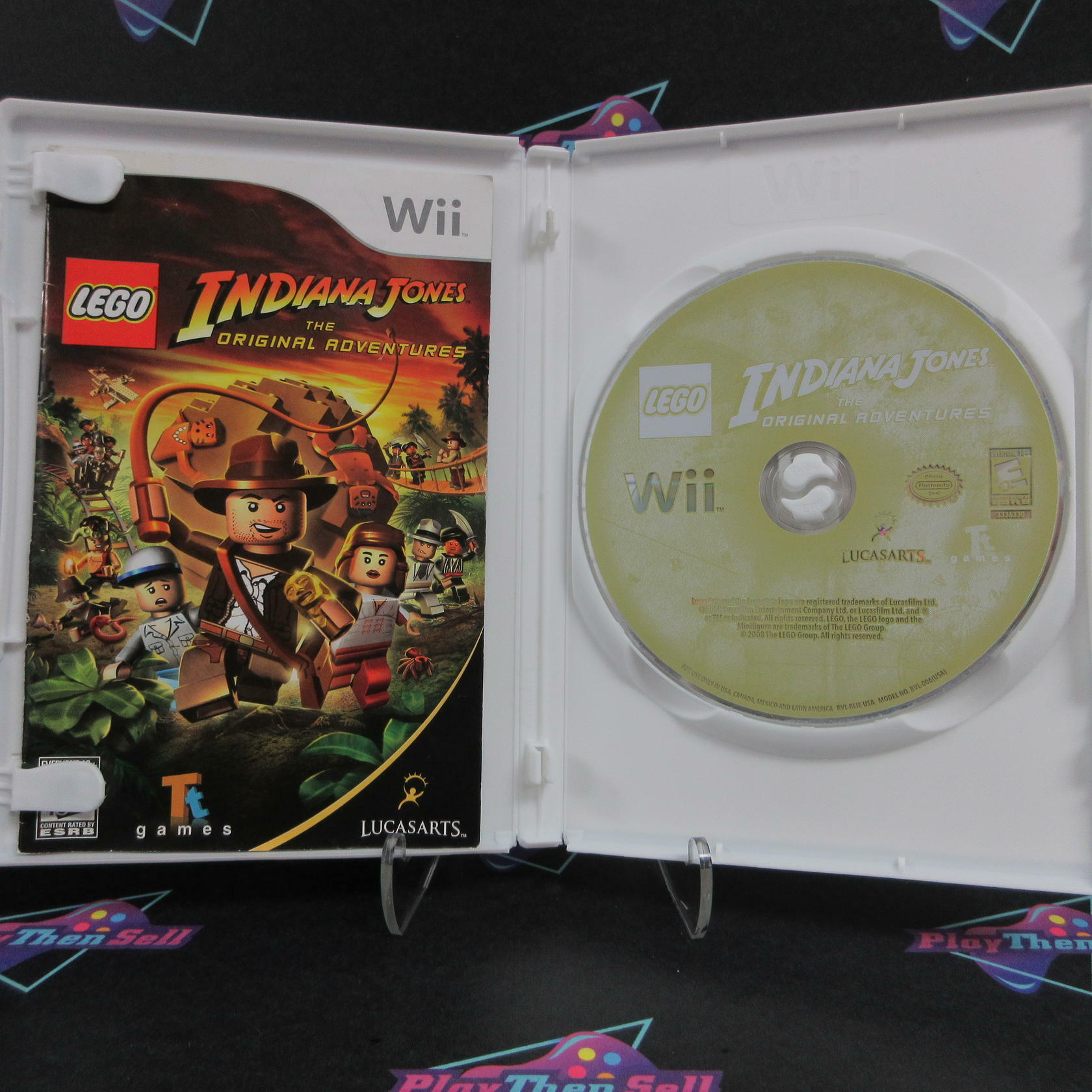 Lego Indiana Jones The Original Adventures Nintendo Wii Complete - Refurbished