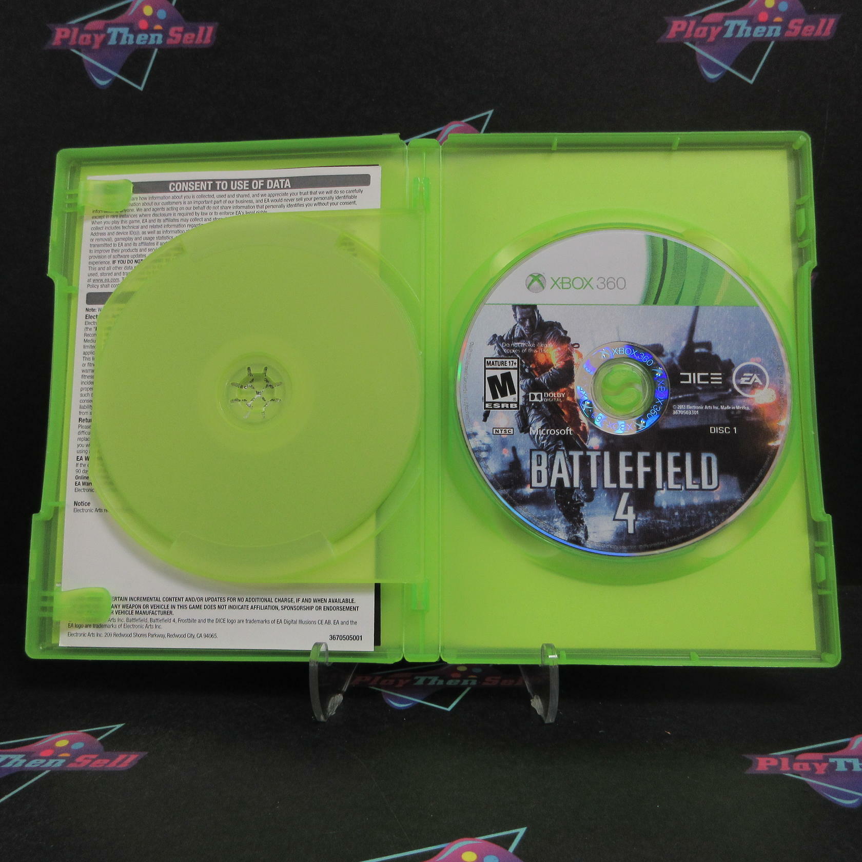 Battlefield 4 Wal-Mart Exclusive Xbox 360 Complete - Excellent