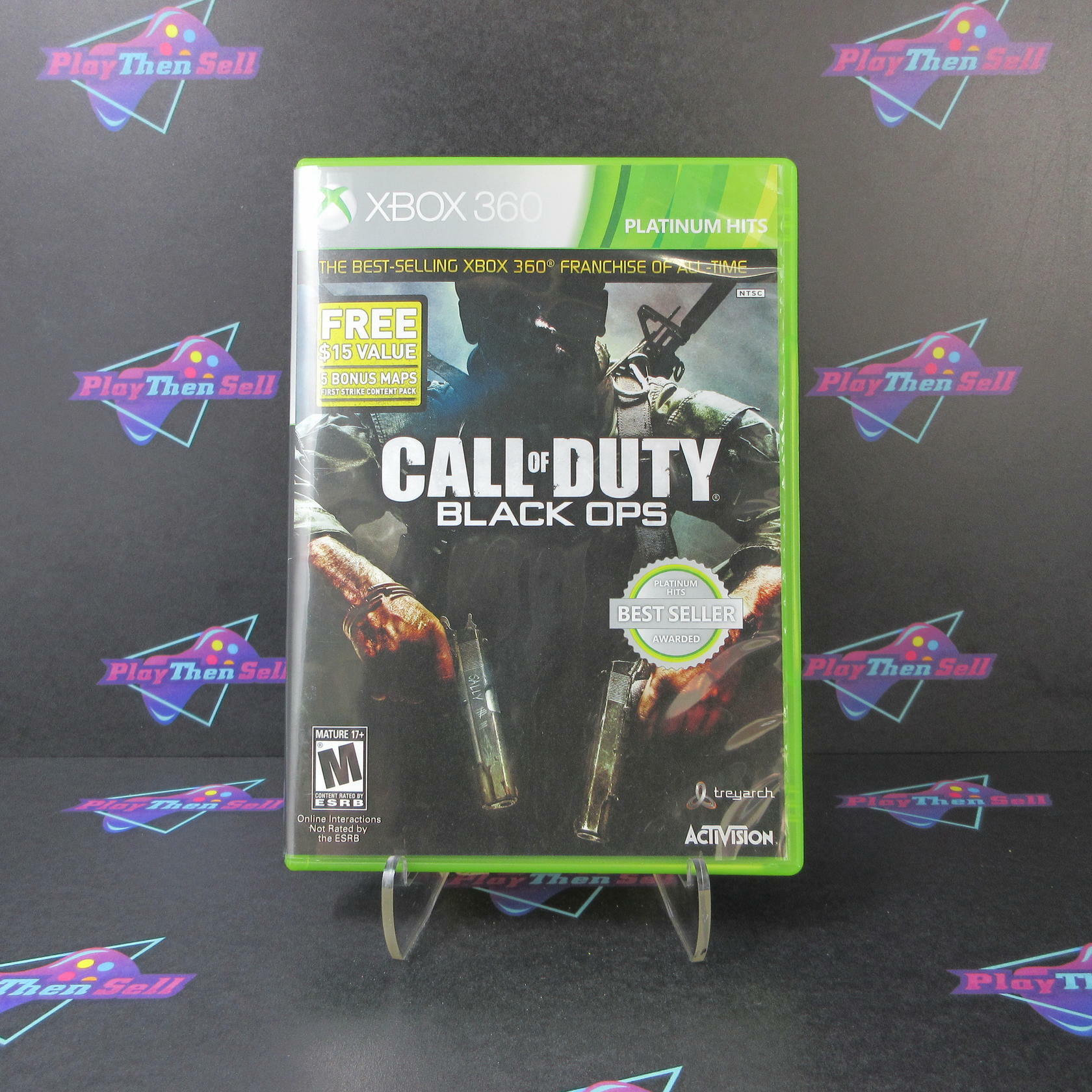 Call of Duty Black Ops Xbox 360 PH Complete - Excellent