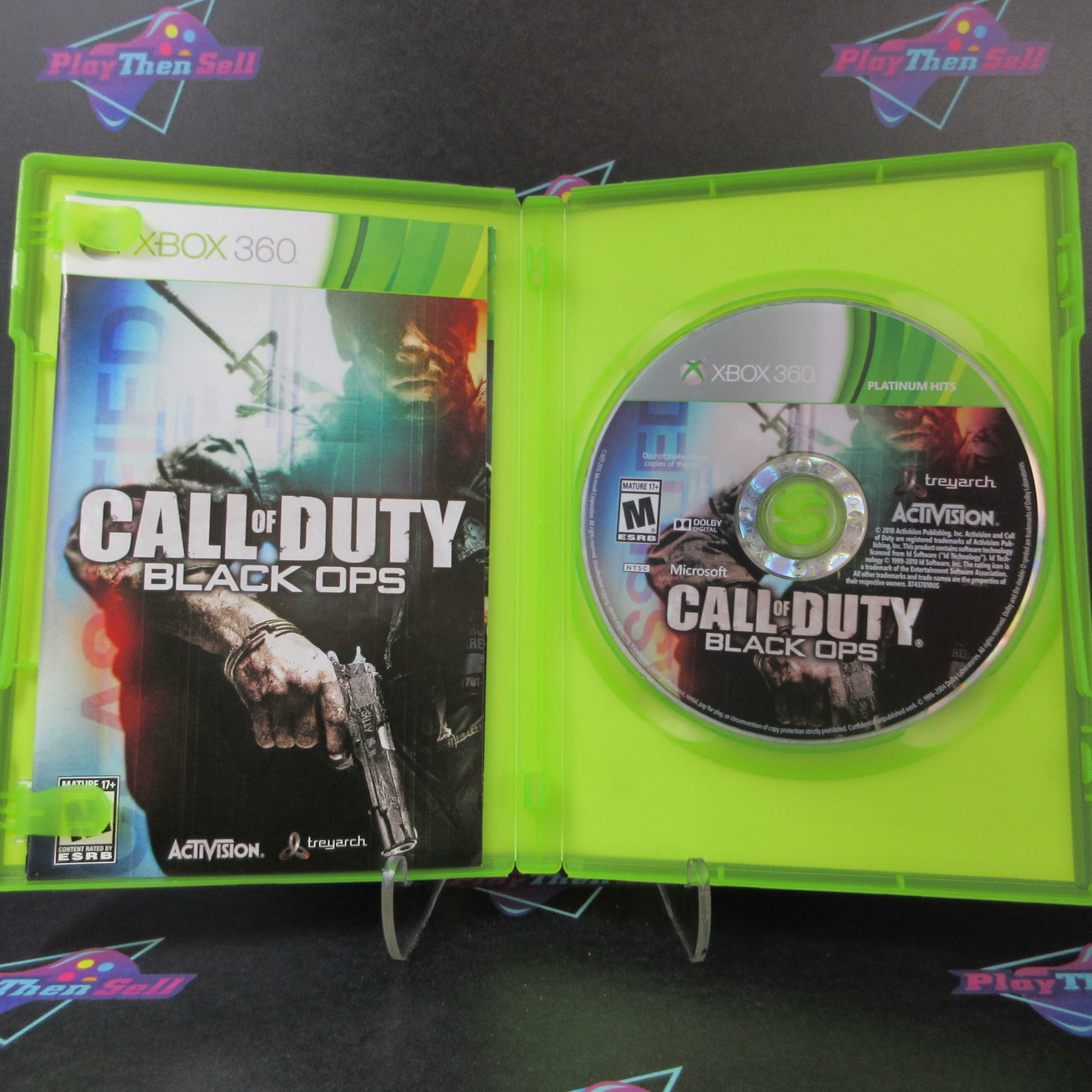 Call of Duty Black Ops Xbox 360 PH Complete - Excellent