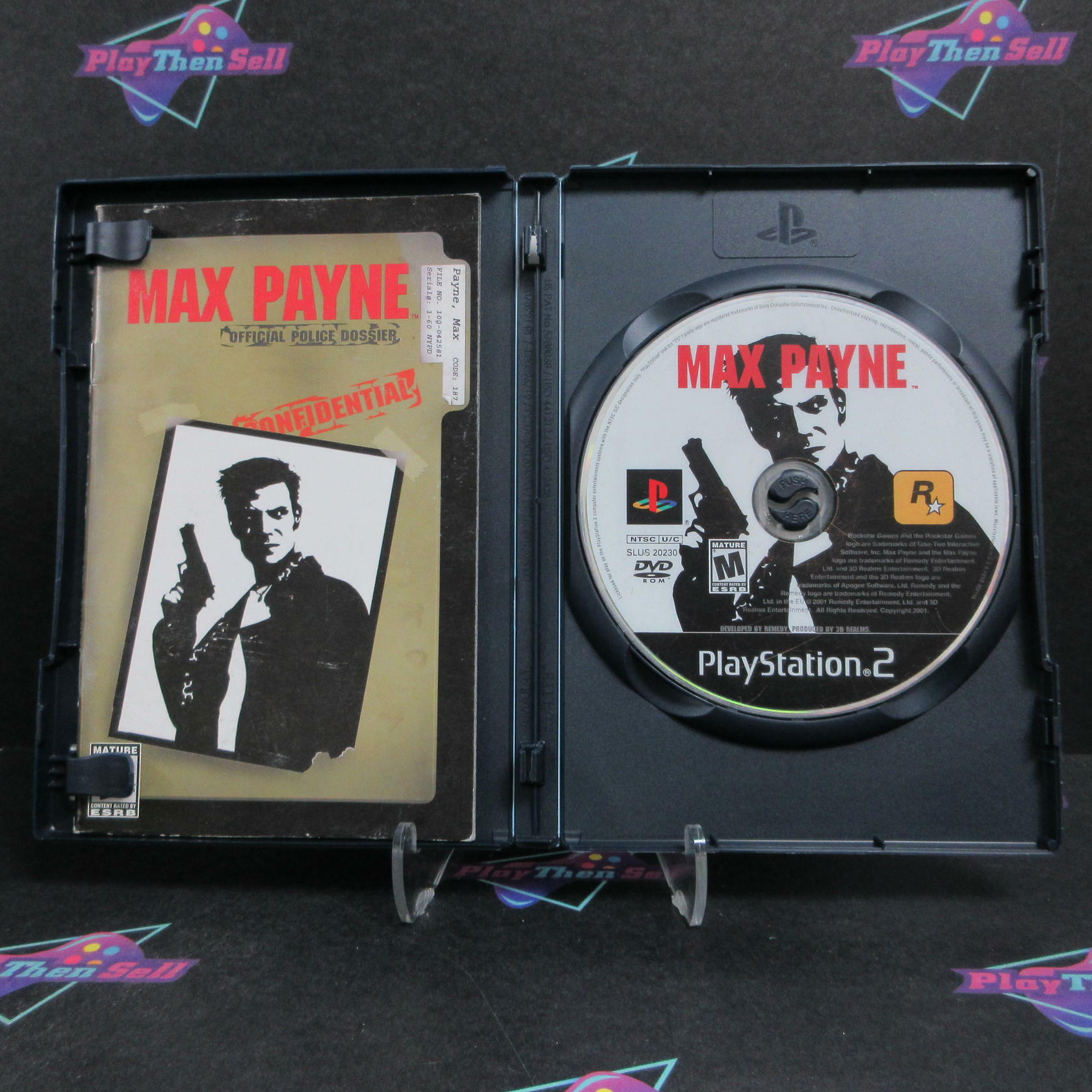 Max Payne PS2 PlayStation 2 Complete - Very Good