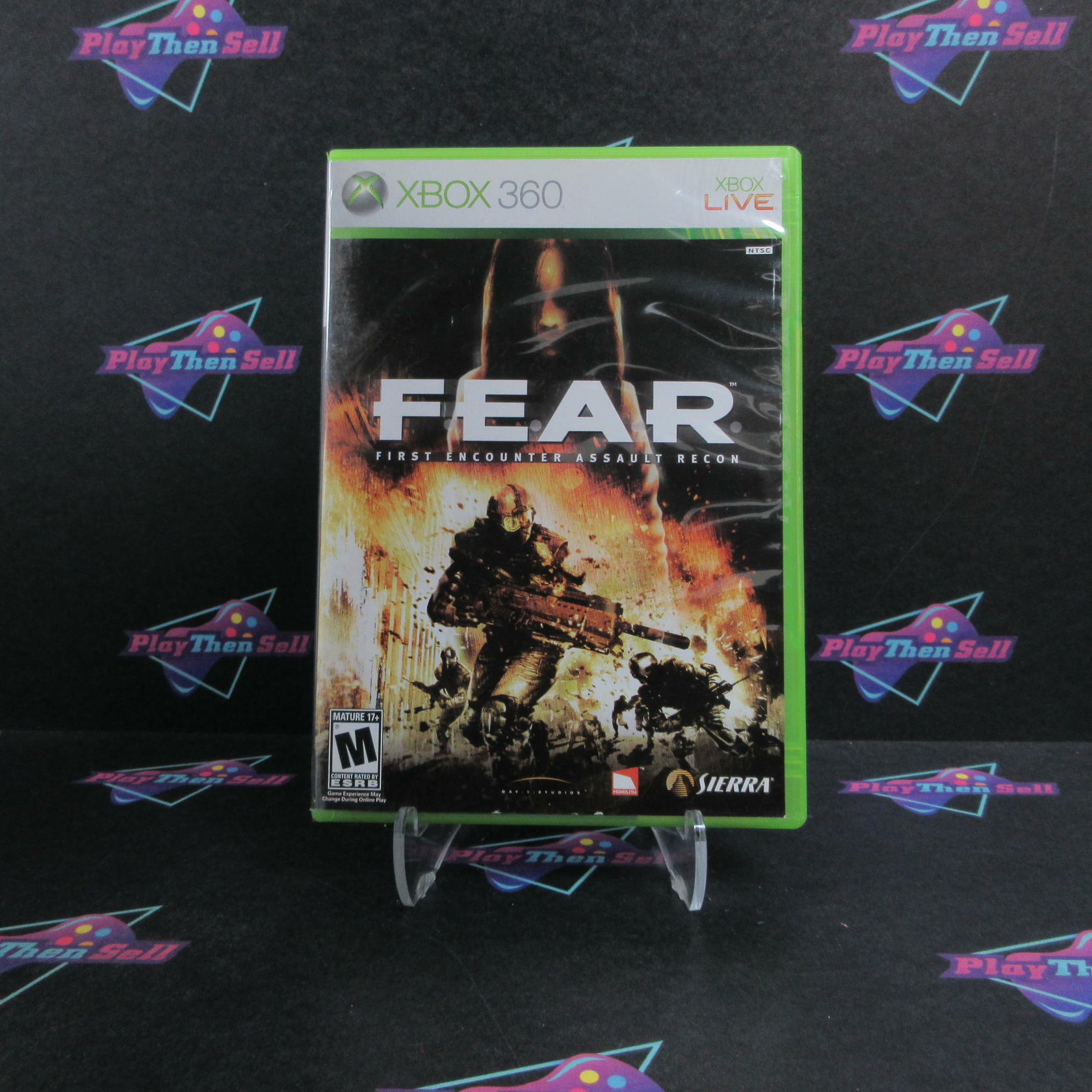 F.E.A.R. First Encounter Assault Recon Xbox 360 Complete - Excellent