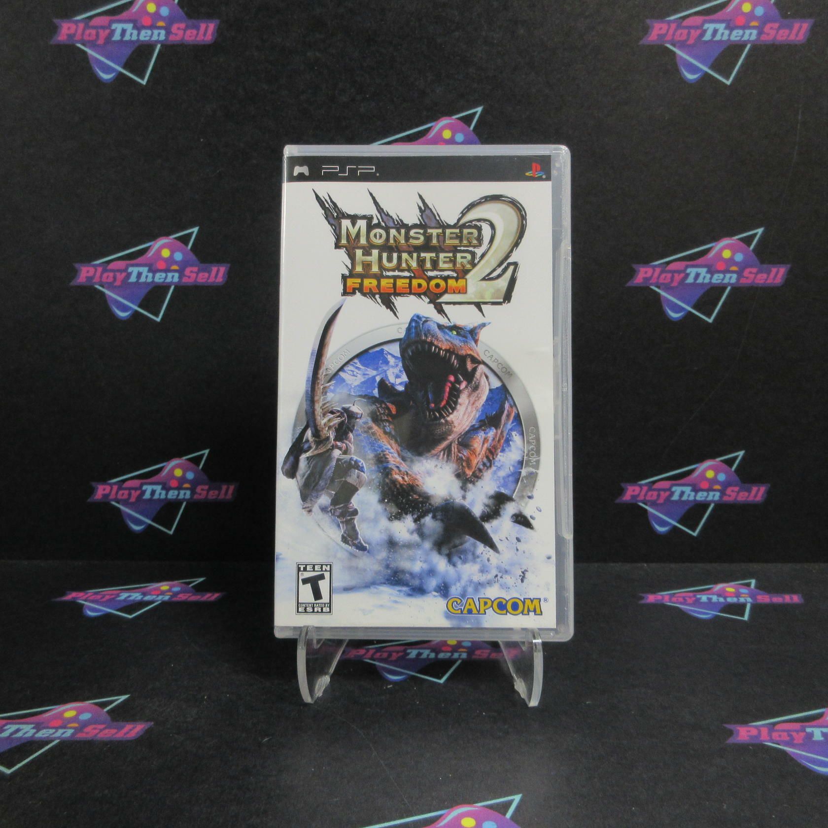 Monster Hunter Freedom 2 Sony PSP Clear UMD - Very Good