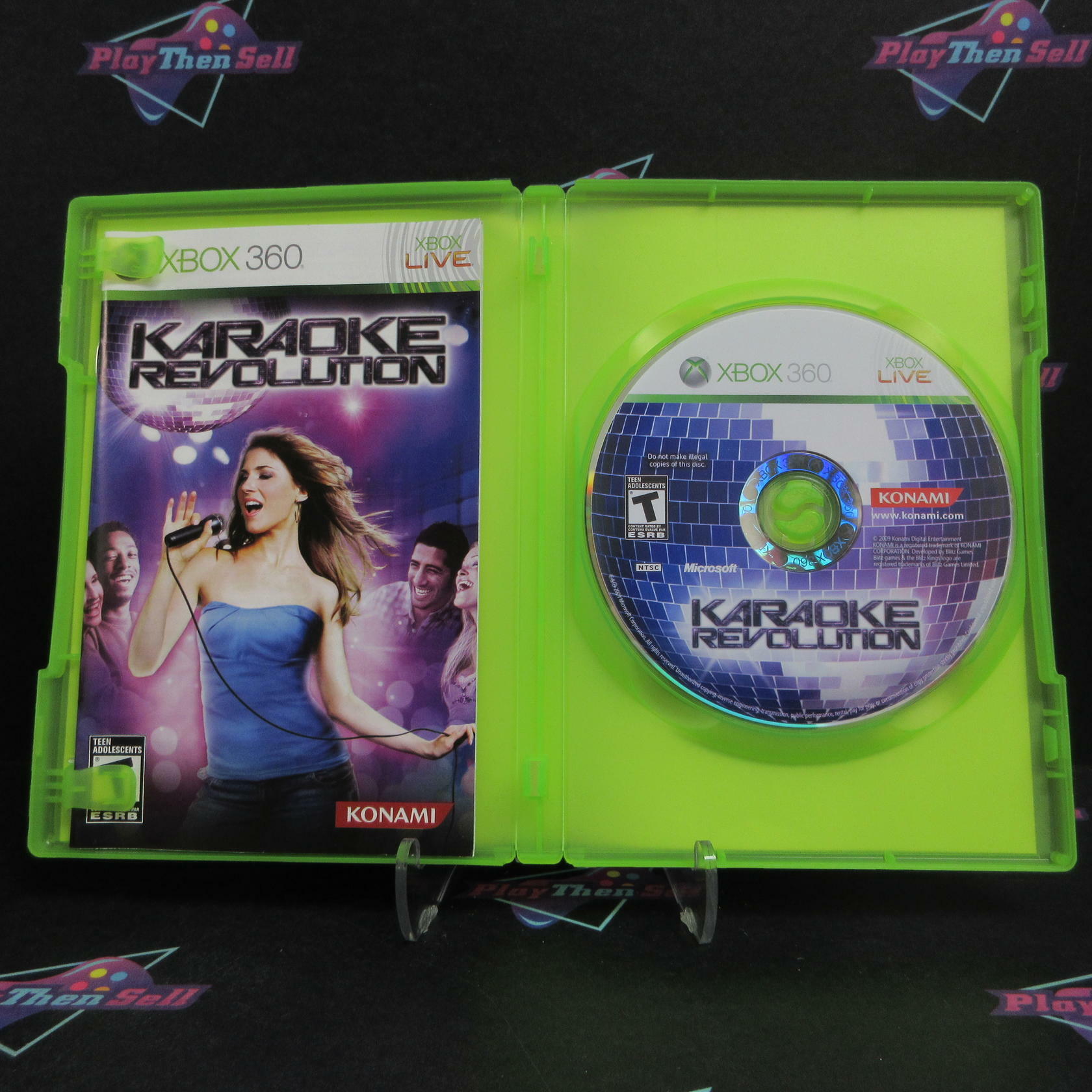 Karaoke Revolution Xbox 360 Complete - Excellent