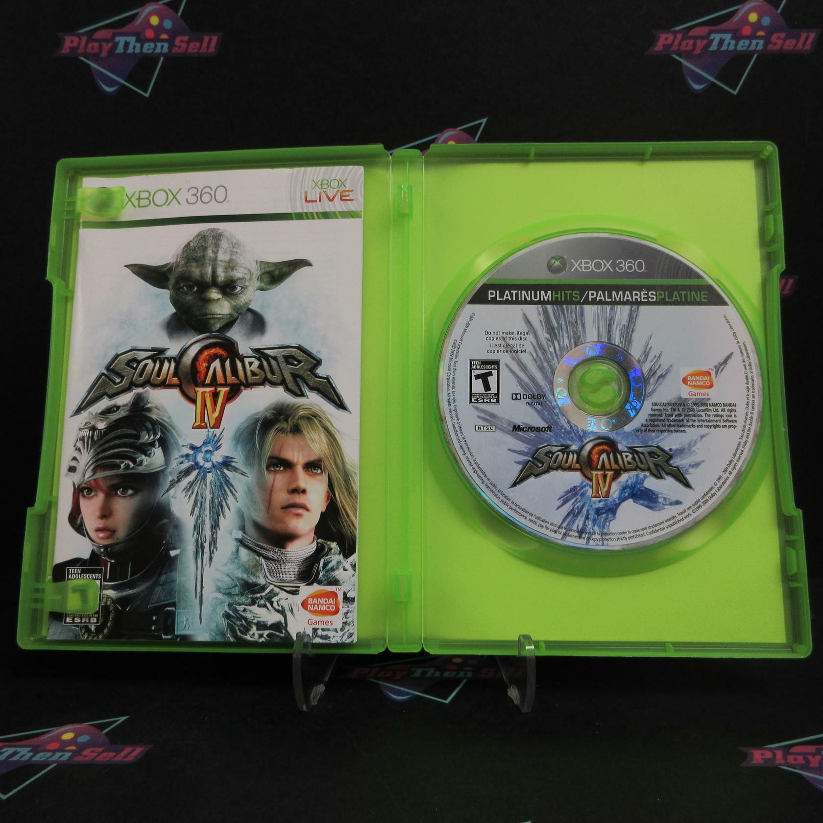 Soul Calibur IV Xbox 360 PH Complete - Excellent