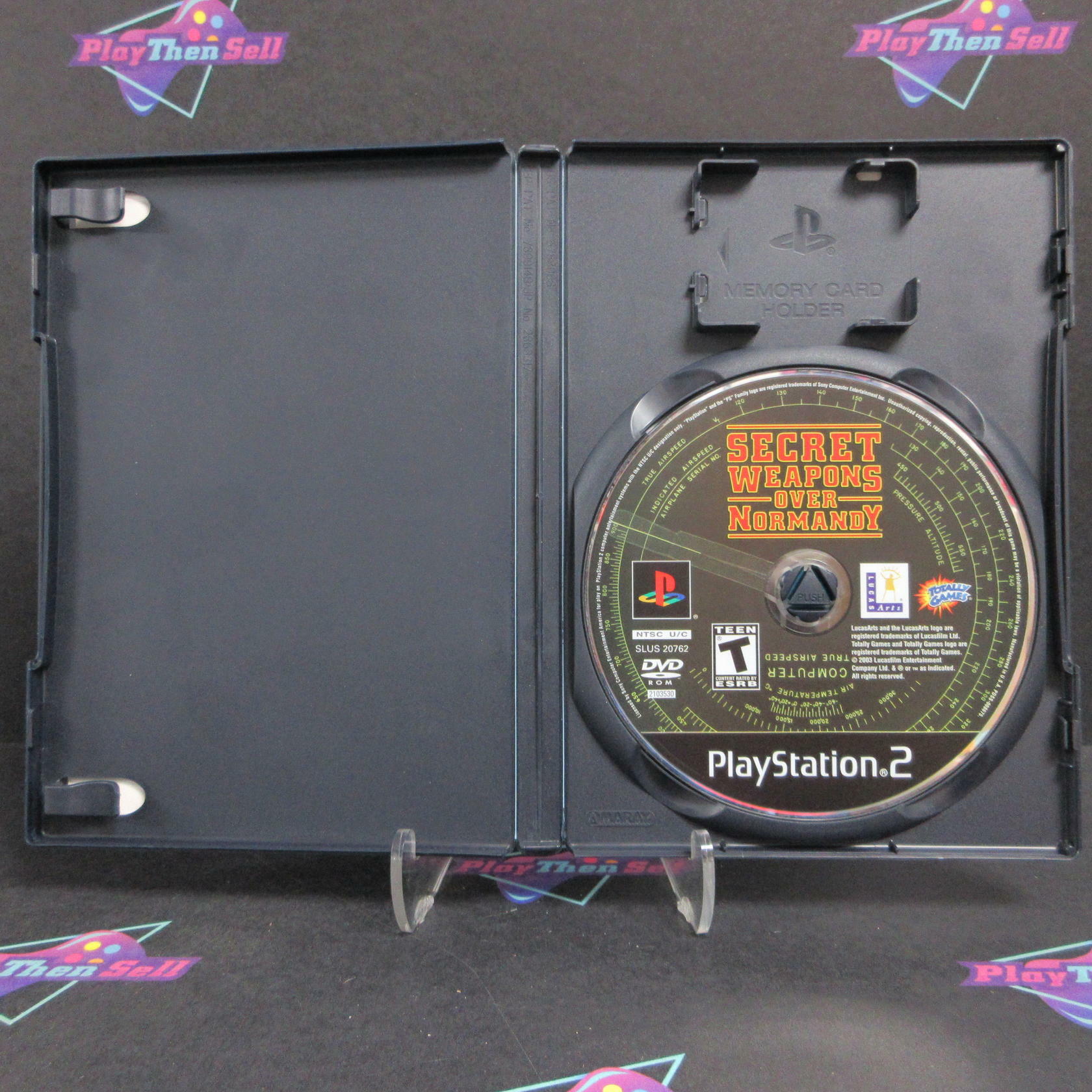 Secret Weapons Over Normandy PS2 PlayStation 2 - Very Good