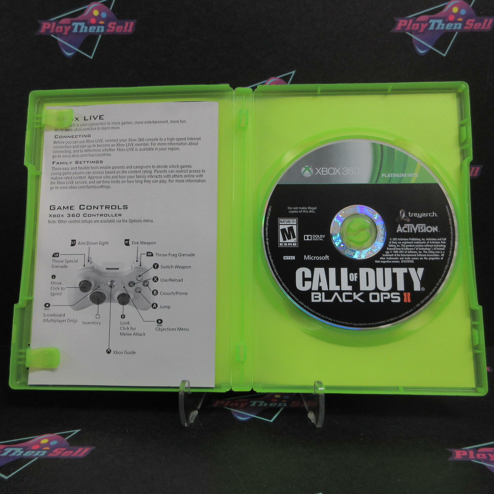 Call of Duty Black Ops II 2 Xbox 360 PH Disc Complete - Excellent