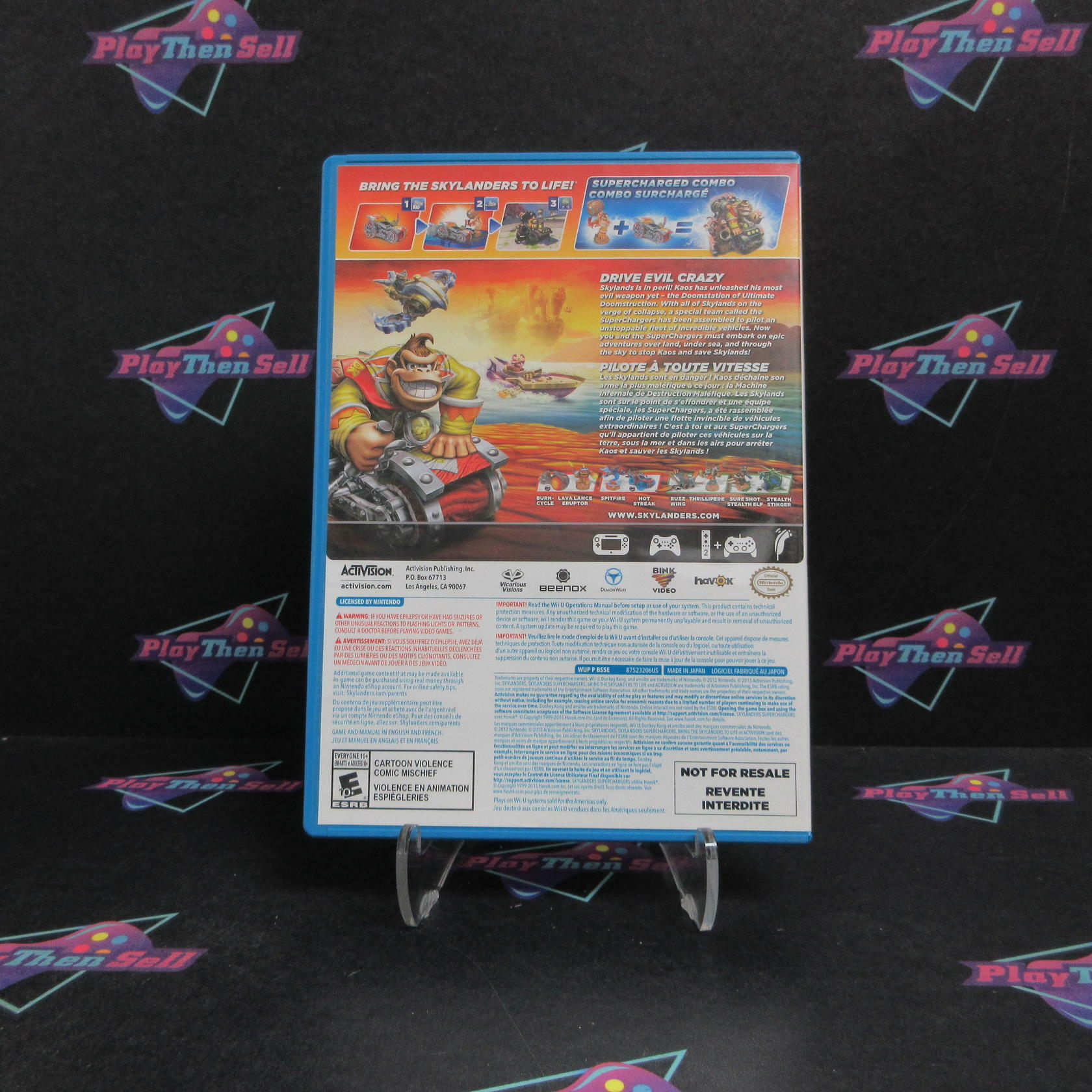 Skylanders Superchargers Nintendo Wii U - Very Good