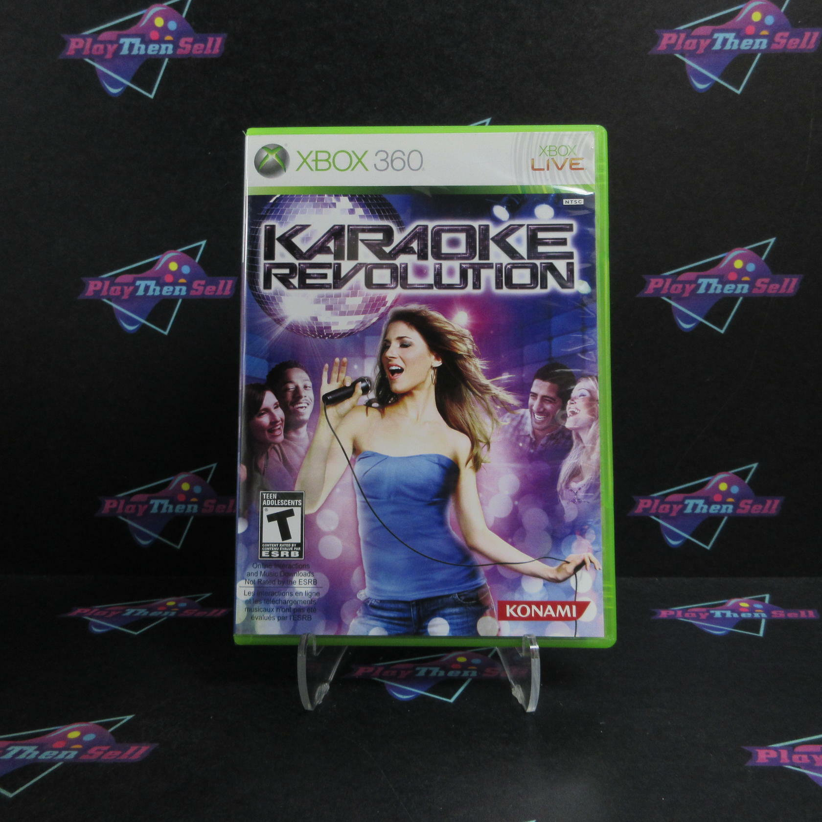 Karaoke Revolution Xbox 360 Complete - Excellent