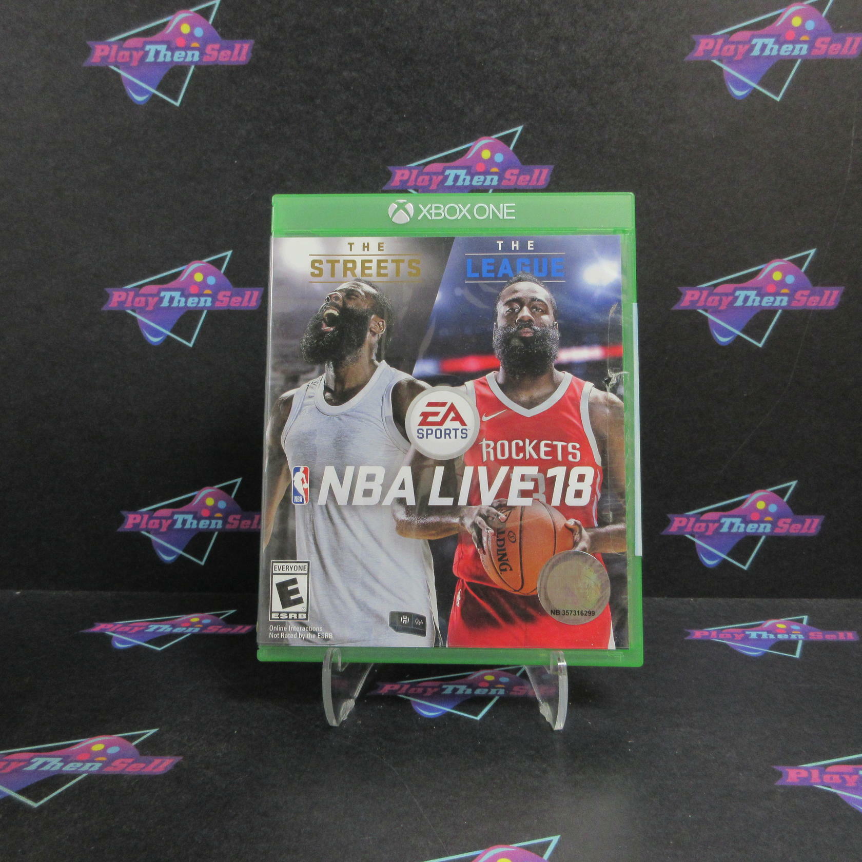 NBA LIVE 18 Xbox One - Side Seal - Like New
