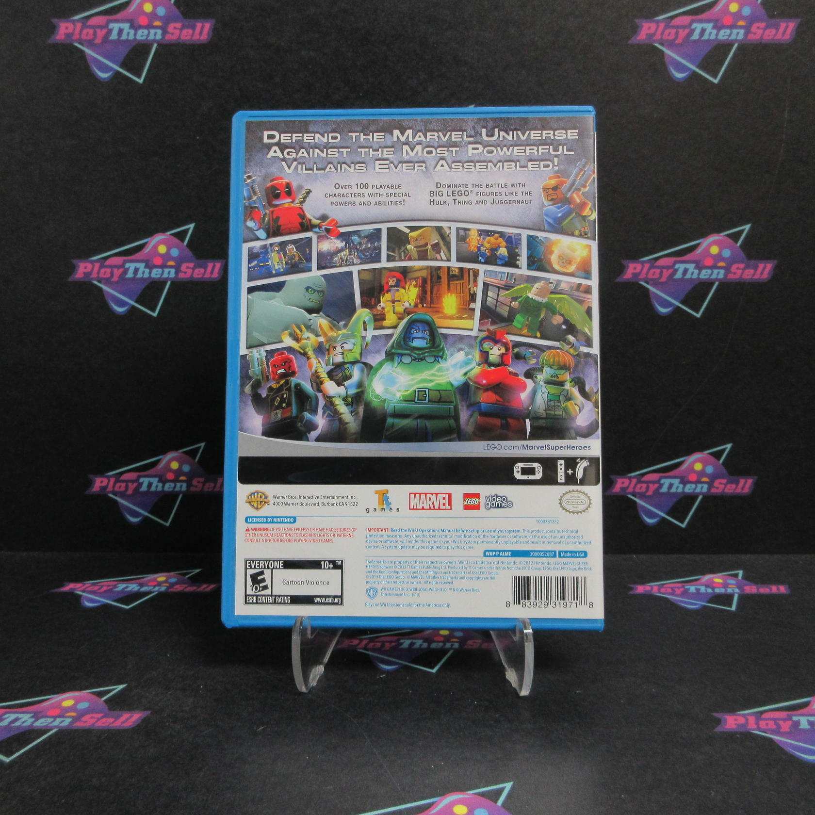 LEGO Marvel Super Heroes Nintendo Wii U - Very Good