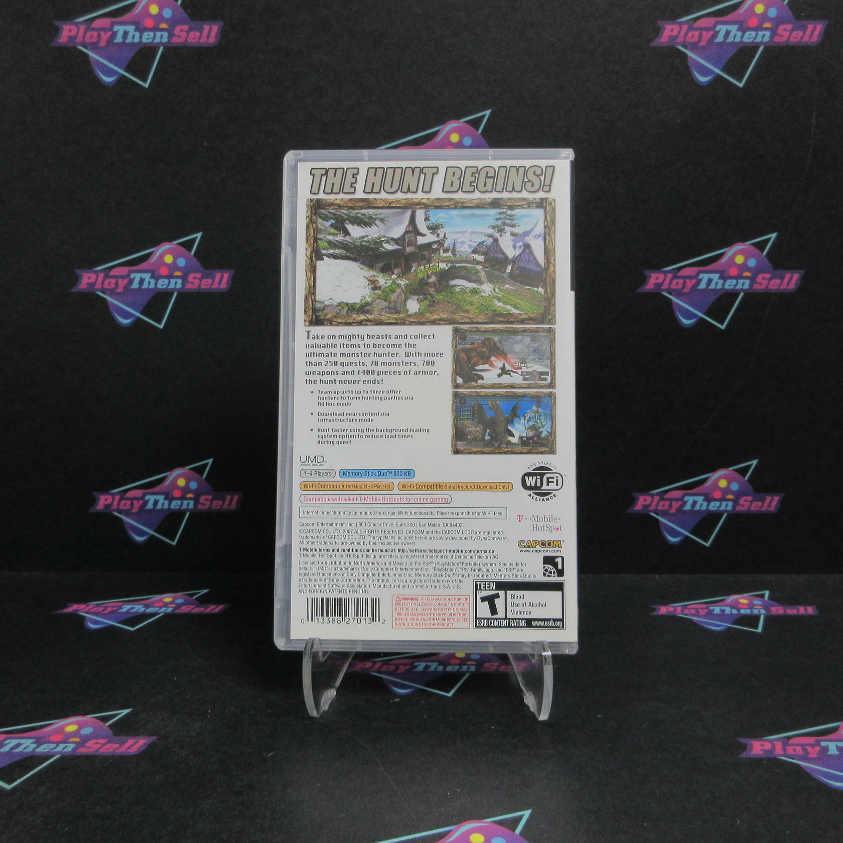 Monster Hunter Freedom 2 Sony PSP Clear UMD - Very Good